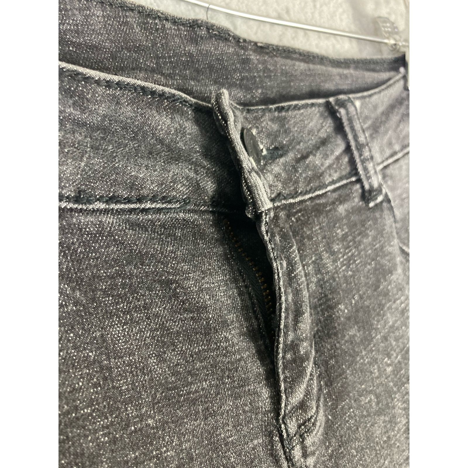 Other Women's Distressed Skinny Jeans Black Size 26 Stretch Denim Size 26" / US 2 / IT 38 - 9 Thumbnail