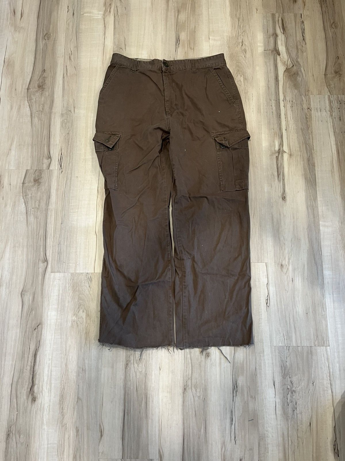 Arizona Jean Co. × Vintage Y2K Arizona cargo wide leg pants Size US 34 / EU 50 - 1 Thumbnail