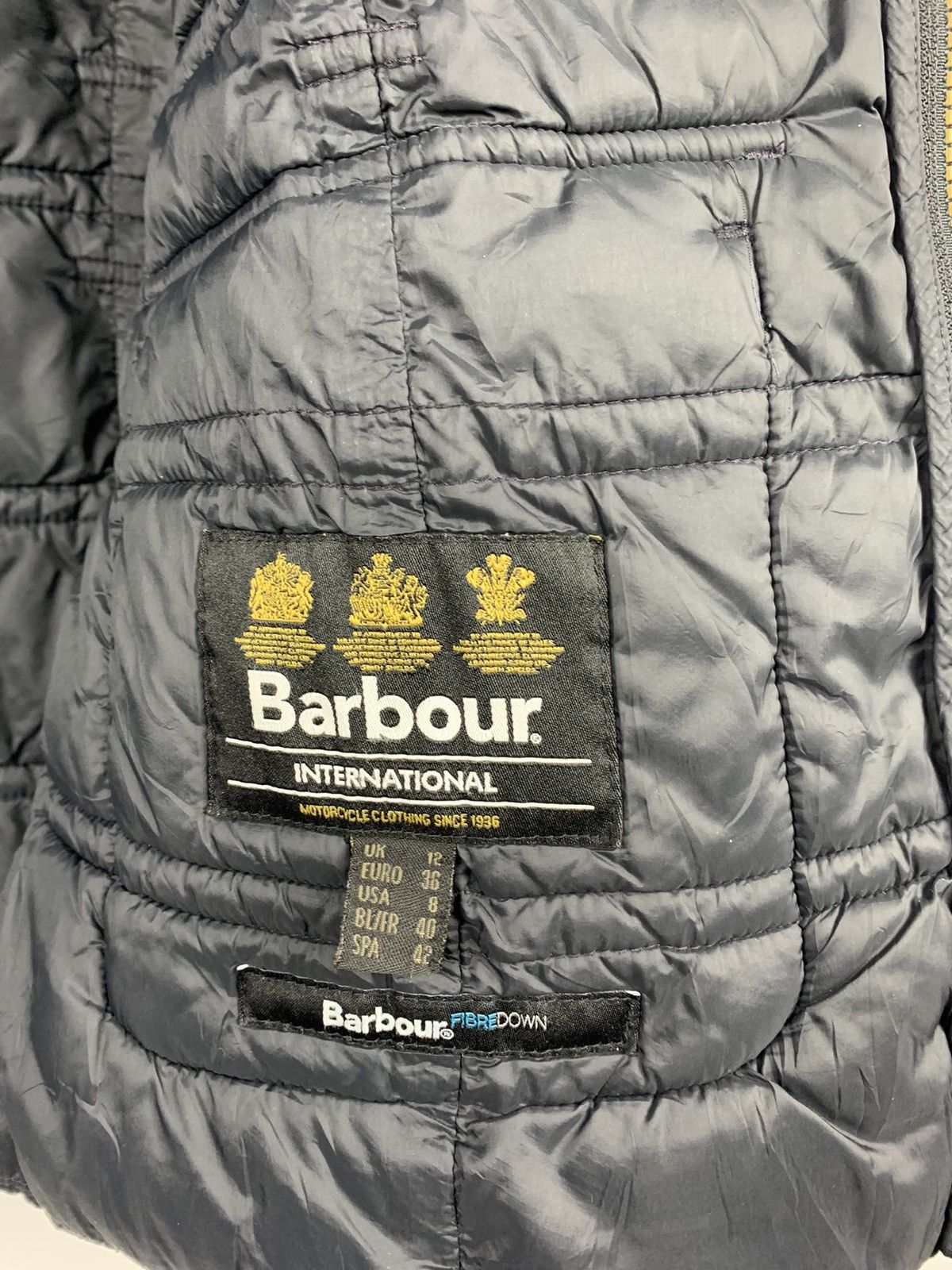 Barbour Barbour International Fibredown Puffer Jacket Women’s UK 12 Size M / US 6-8 / IT 42-44 - 10 Thumbnail