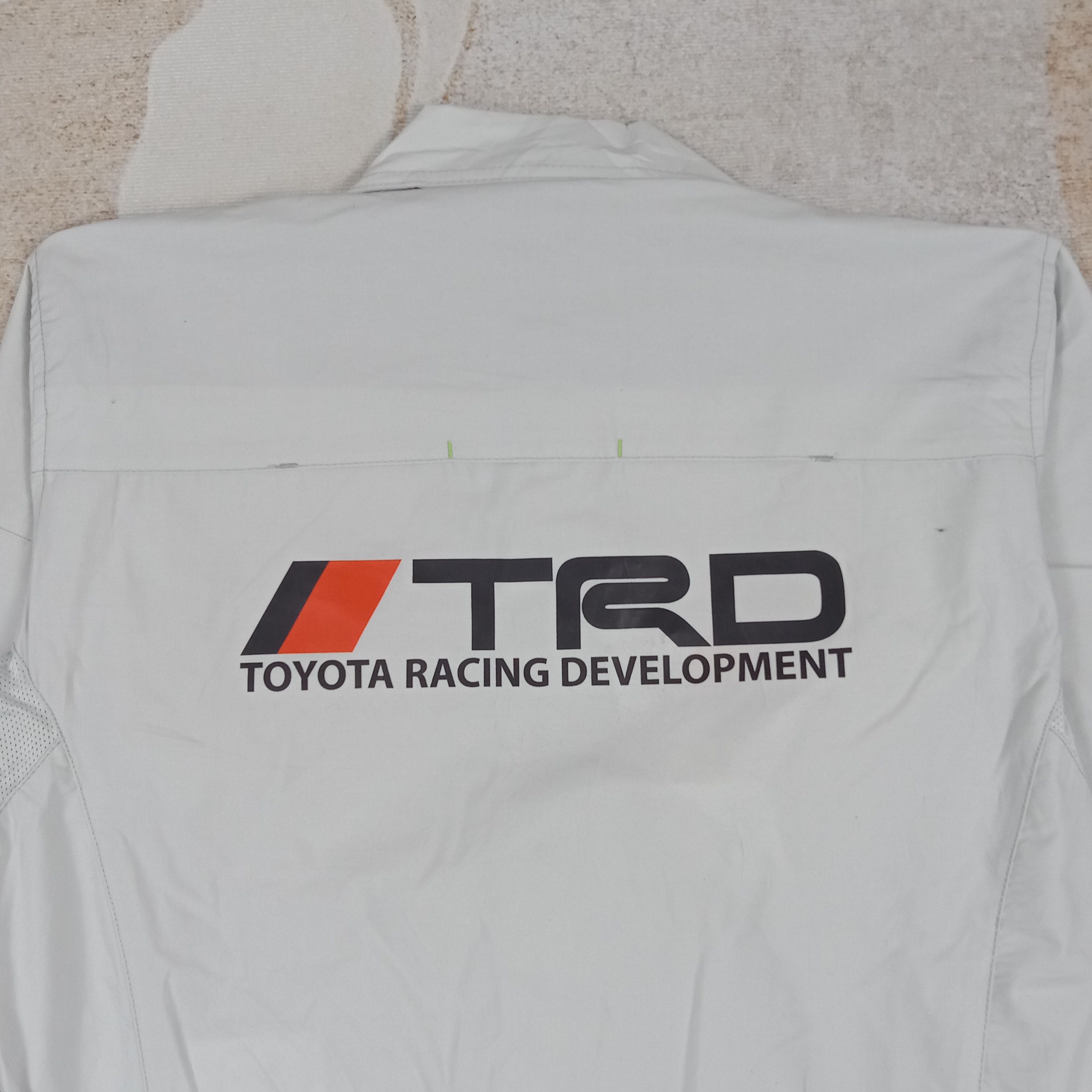 Japanese Brand TRD Toyota Racing Motorsports Custom Coverall Jacket C283N22 Size US M / EU 48-50 / 2 - 2 Thumbnail