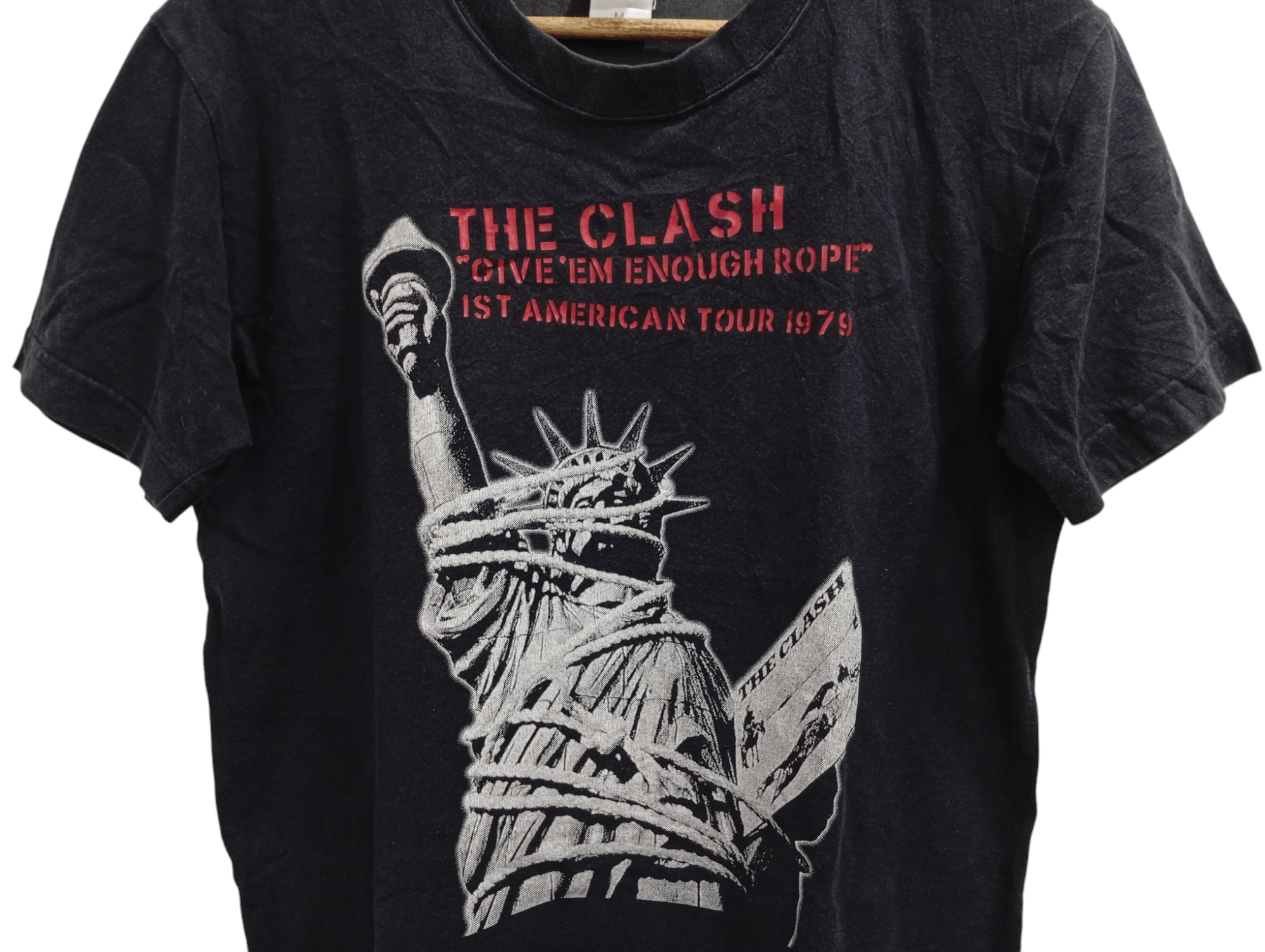 Band Tees × Vintage 🔥🔥The Clash Give'Em Enough Rope 1st American Tour 1979 Tee Size US M / EU 48-50 / 2 - 13 Thumbnail