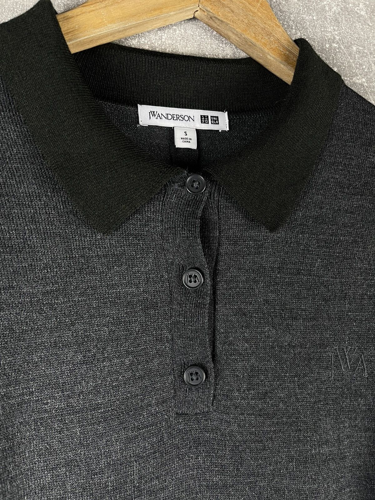 JW Anderson JW Anderson x Uniqlo Knit Polo Dress with Waist Tie Gray Size S / US 4 / IT 40 - 10 Thumbnail