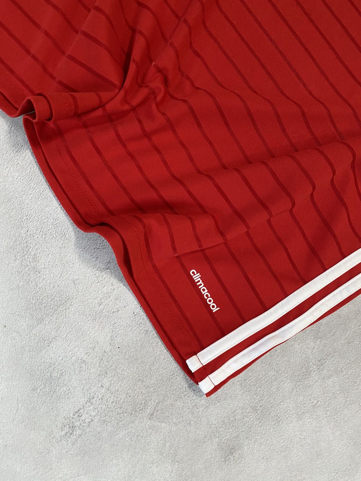 Vintage 💋 Vintage Polo Jersey Adidas FC Bayern Munchen Button Size US L / EU 52-54 / 3 - 5 Thumbnail