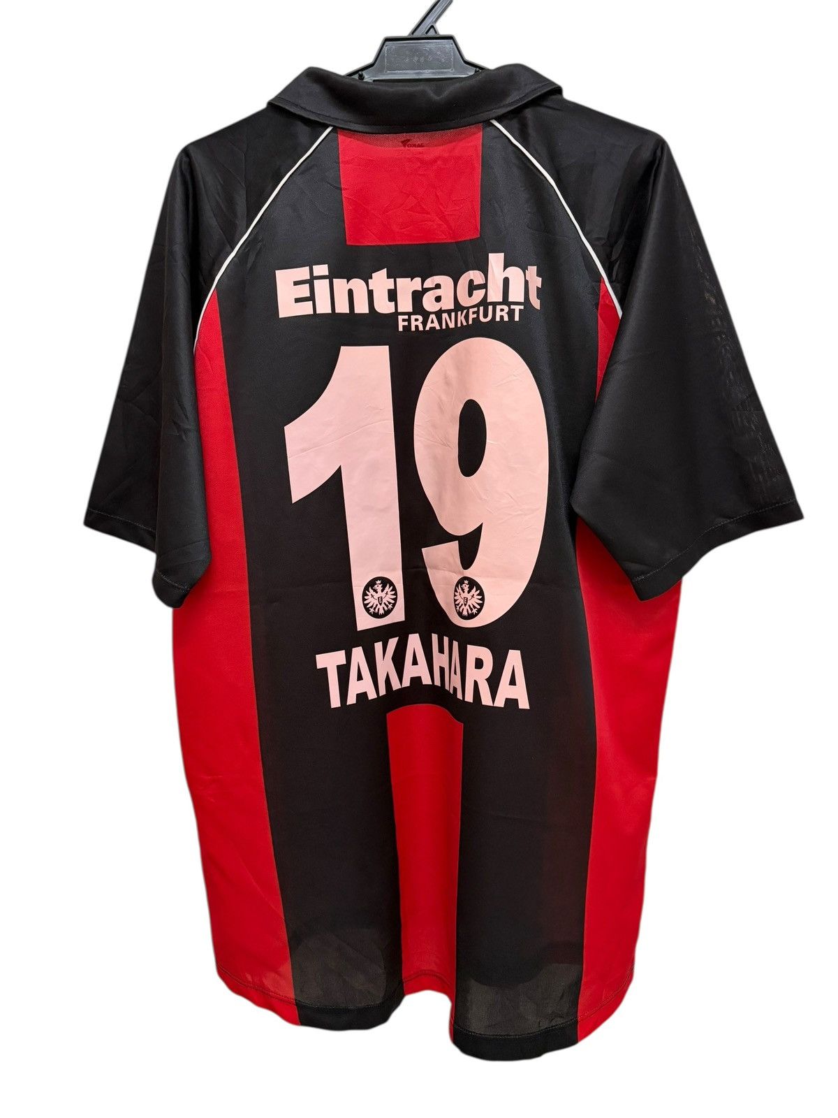 Vintage VINTAGE EINTRACHT FRANKFURT 06/07 HOME #19 TAKAHARA JERSEY Size US XL / EU 56 / 4 - 2 Thumbnail