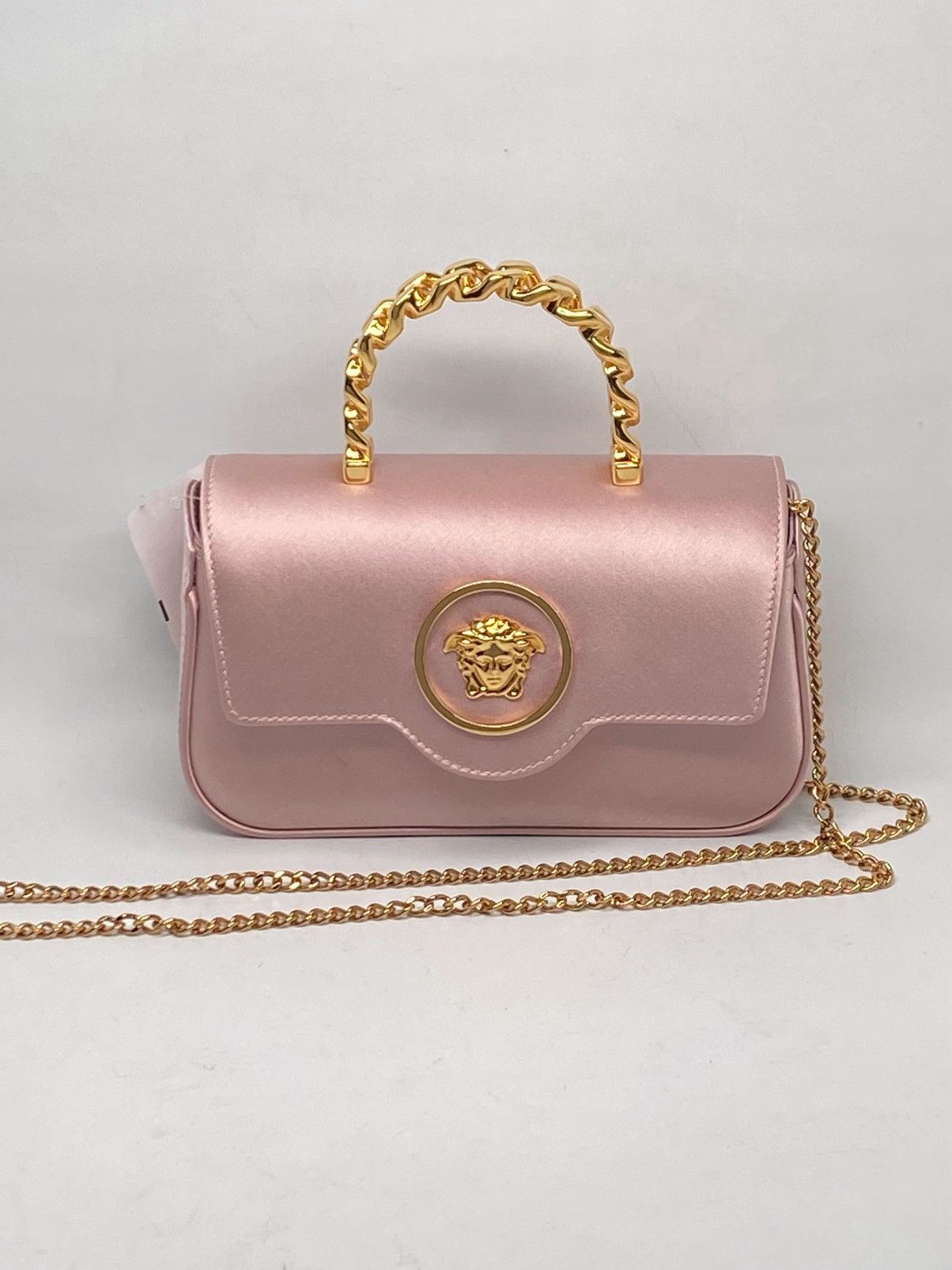 Versace Versace La Medusa Satin Mini Bag Size ONE SIZE - 1 Thumbnail
