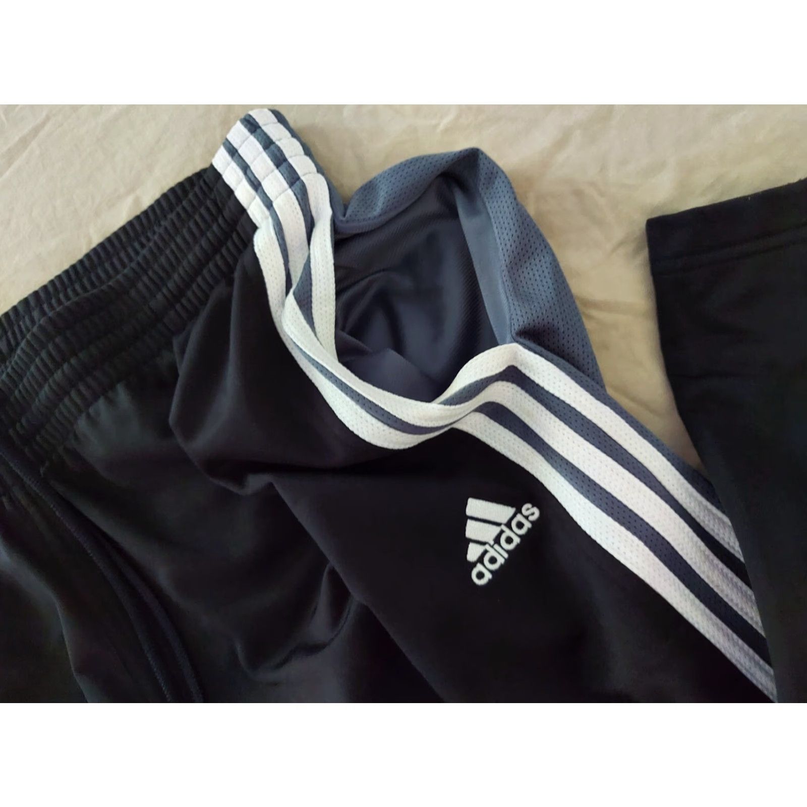 Adidas adidas Pants XL Black Athletic Jogger Mens Regular Size XL Jogger Black Athletic Size US 36 / EU 52 - 4 Thumbnail