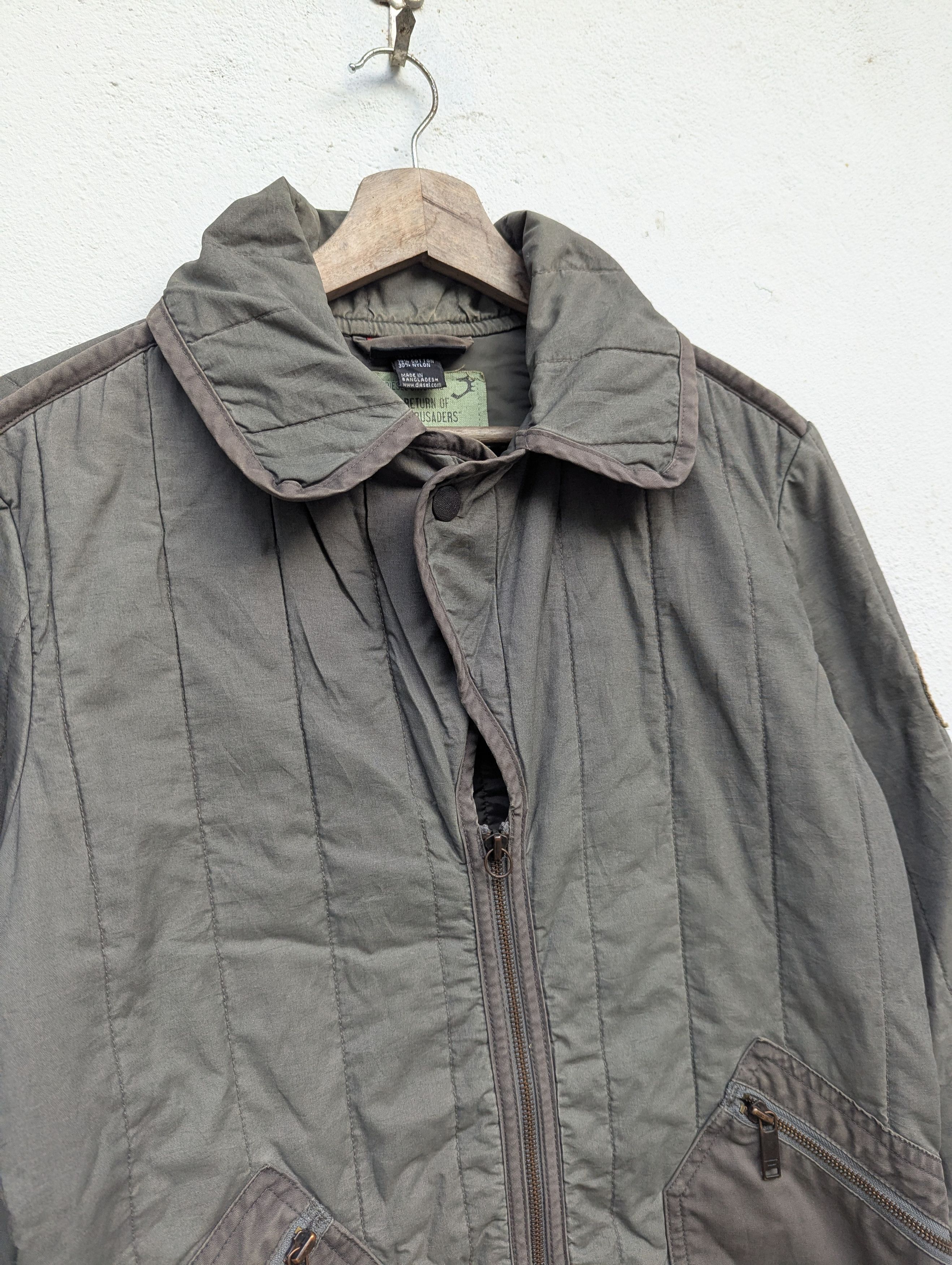 Diesel DIESEL NICE DESIGN JACKET Size M / US 6-8 / IT 42-44 - 5 Thumbnail