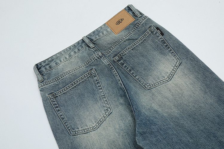 Japanese Brand × Jean High street American washed distressed casual flared jeans Size US 34 / EU 50 - 5 Thumbnail