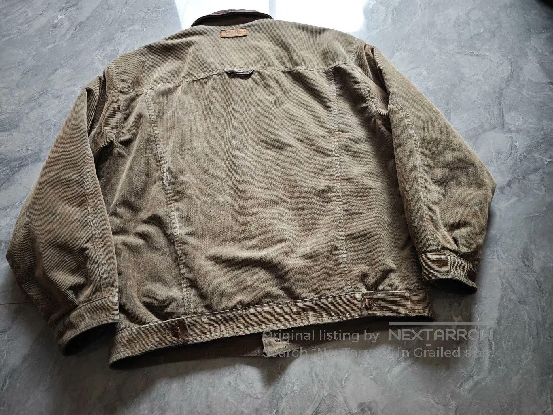 Marlboro Classics rust corduroy trucker jacket. Size US XL / EU 56 / 4 - 5 Thumbnail