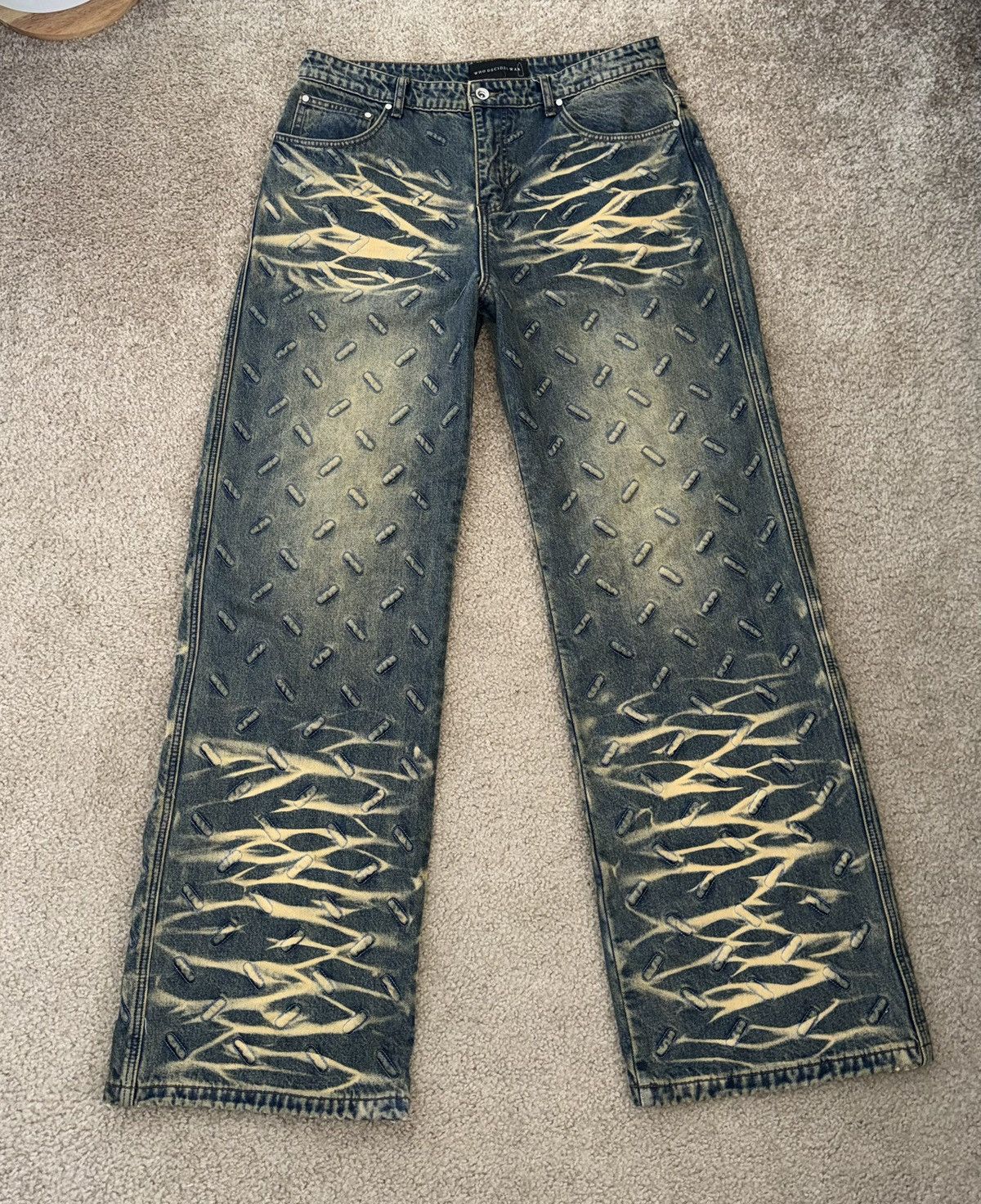 Who Decides War Who decides war thread plate denim Size US 34 / EU 50 - 1 Thumbnail
