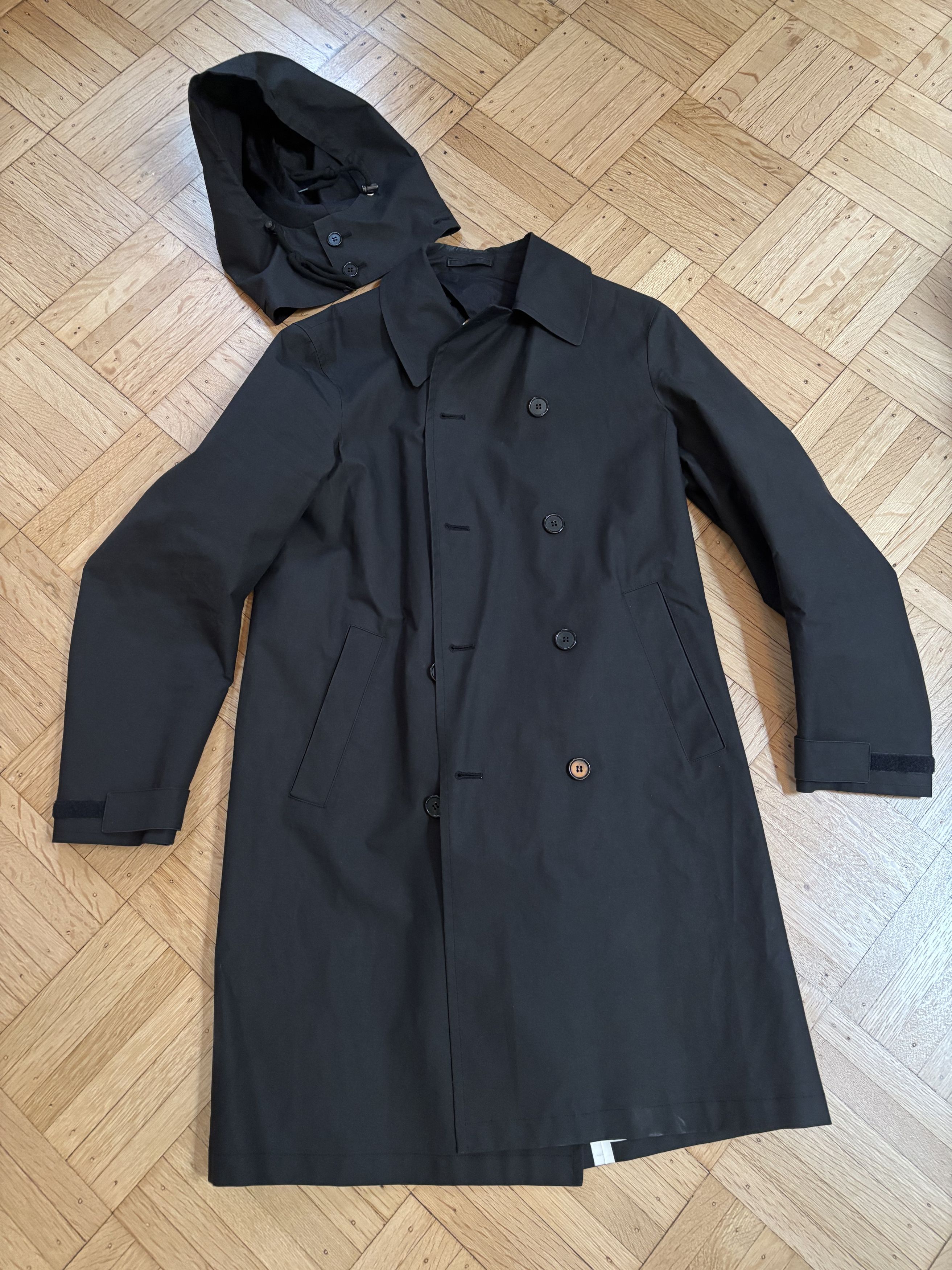 Marni Marni Double Breasted Trench with Detachable Hood Size US S / EU 44-46 / 1 - 2 Thumbnail