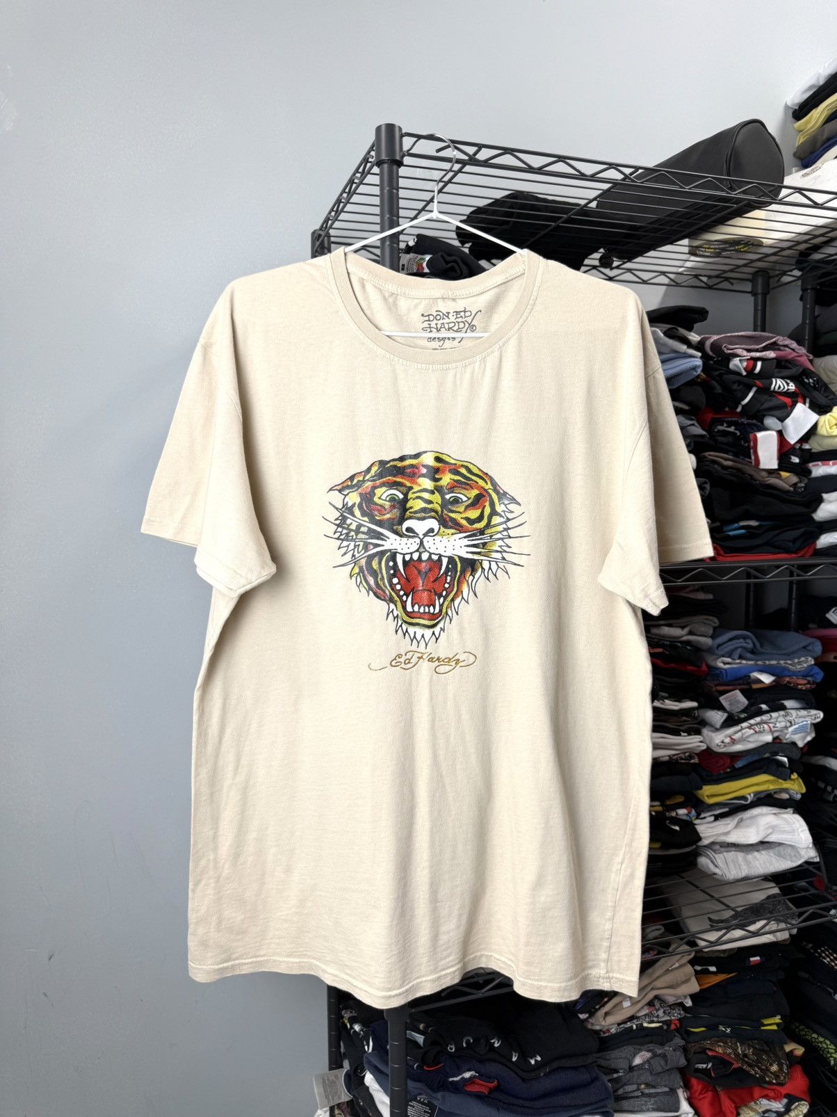 Ed Hardy Vintage Ed Hardy by Christian Audigier T Shirt Size US L / EU 52-54 / 3 - 1 Thumbnail