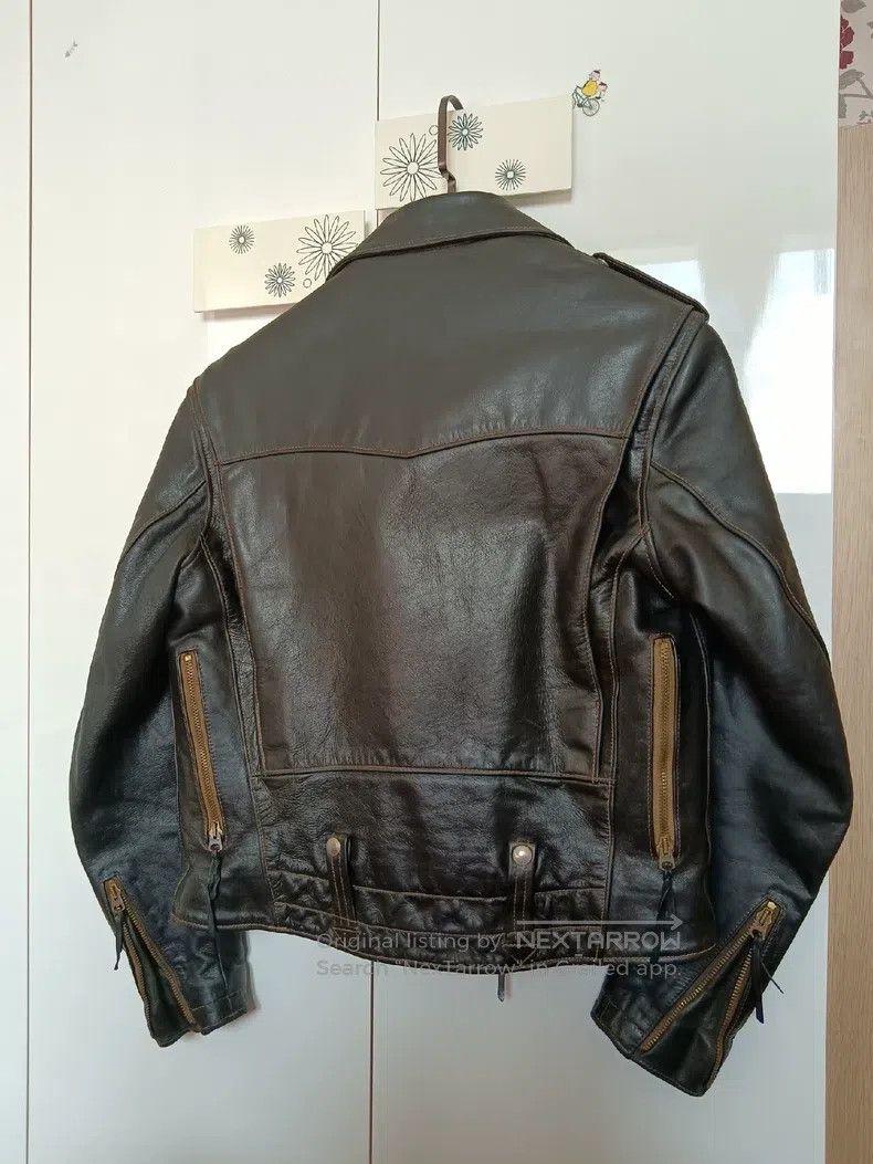 The Real McCoy's The Real McCoys Dark brown horsehide locomotive Size US XL / EU 56 / 4 - 7 Thumbnail