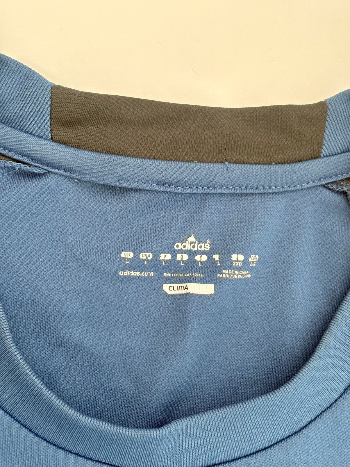 Adidas Adidas jersey muscle fit Size US L / EU 52-54 / 3 - 5 Thumbnail