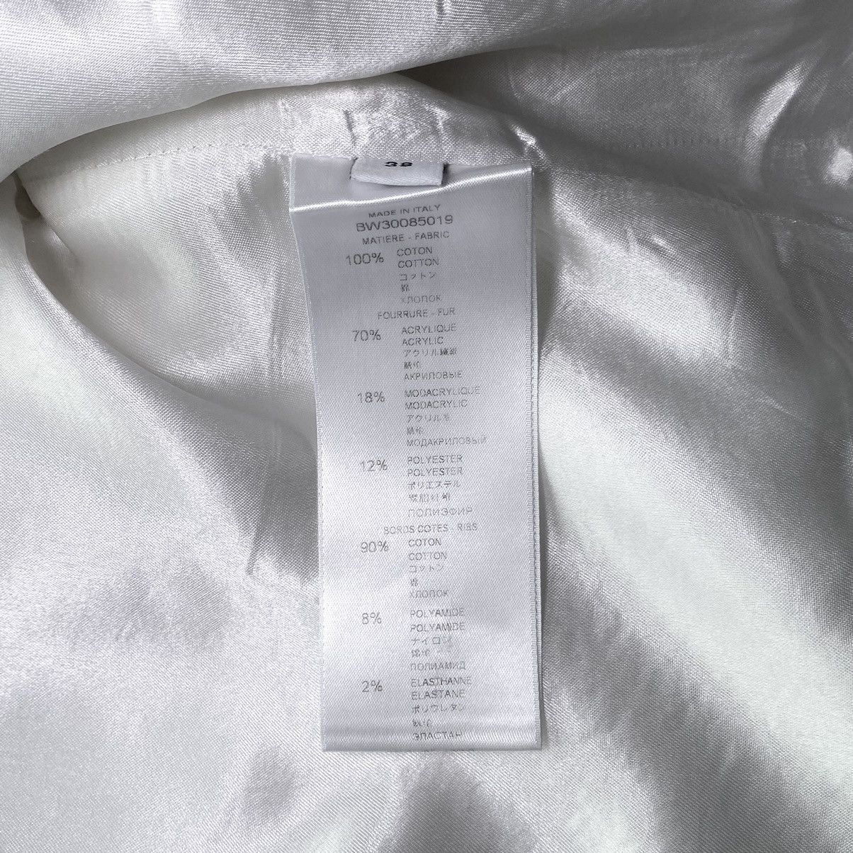 Givenchy Archive Givenchy White jacket with faux fur collar Size XS / US 0-2 / IT 36-38 - 9 Thumbnail