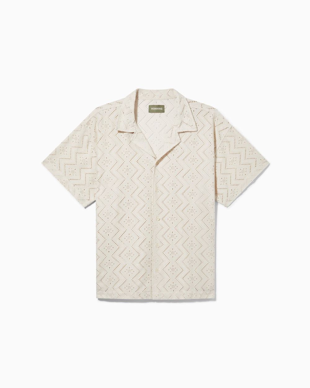 Ronning Ronning Lace Shirt Stone Size US XL / EU 56 / 4 - 8 Thumbnail