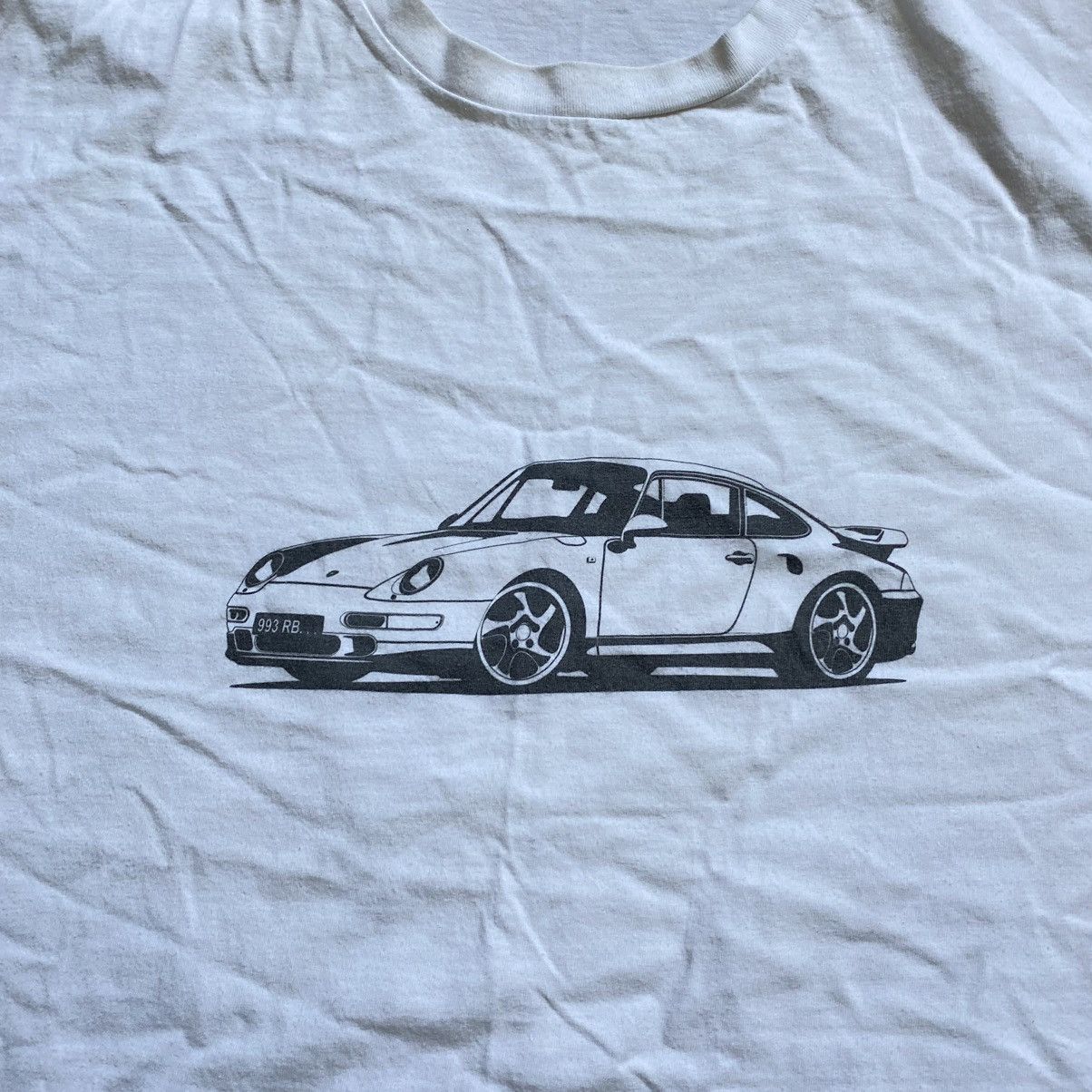 Vintage VINTAGE PORSCHE 911 TURBO MINIMAL T SHIRT Size US XXL / EU 58 / 5 - 2 Thumbnail