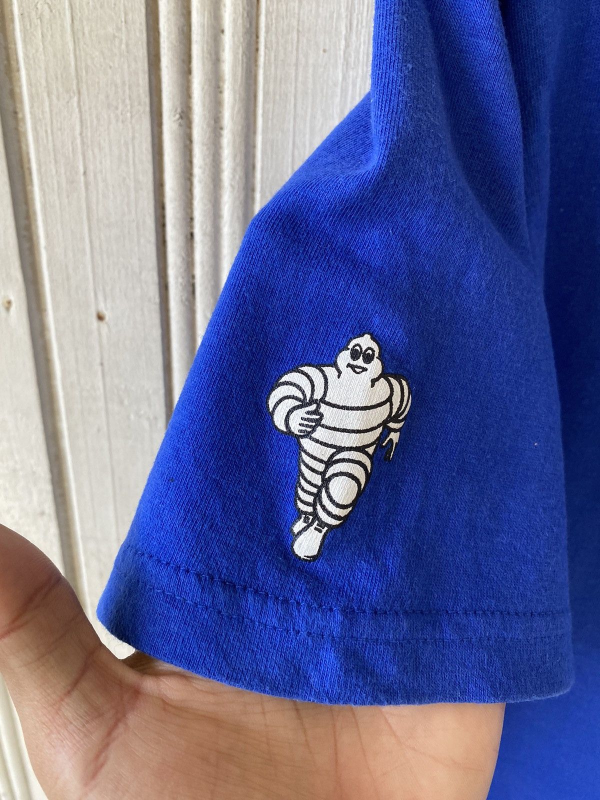 Vintage Vintage Michelin Racing Back Print Tees Size US L / EU 52-54 / 3 - 4 Thumbnail