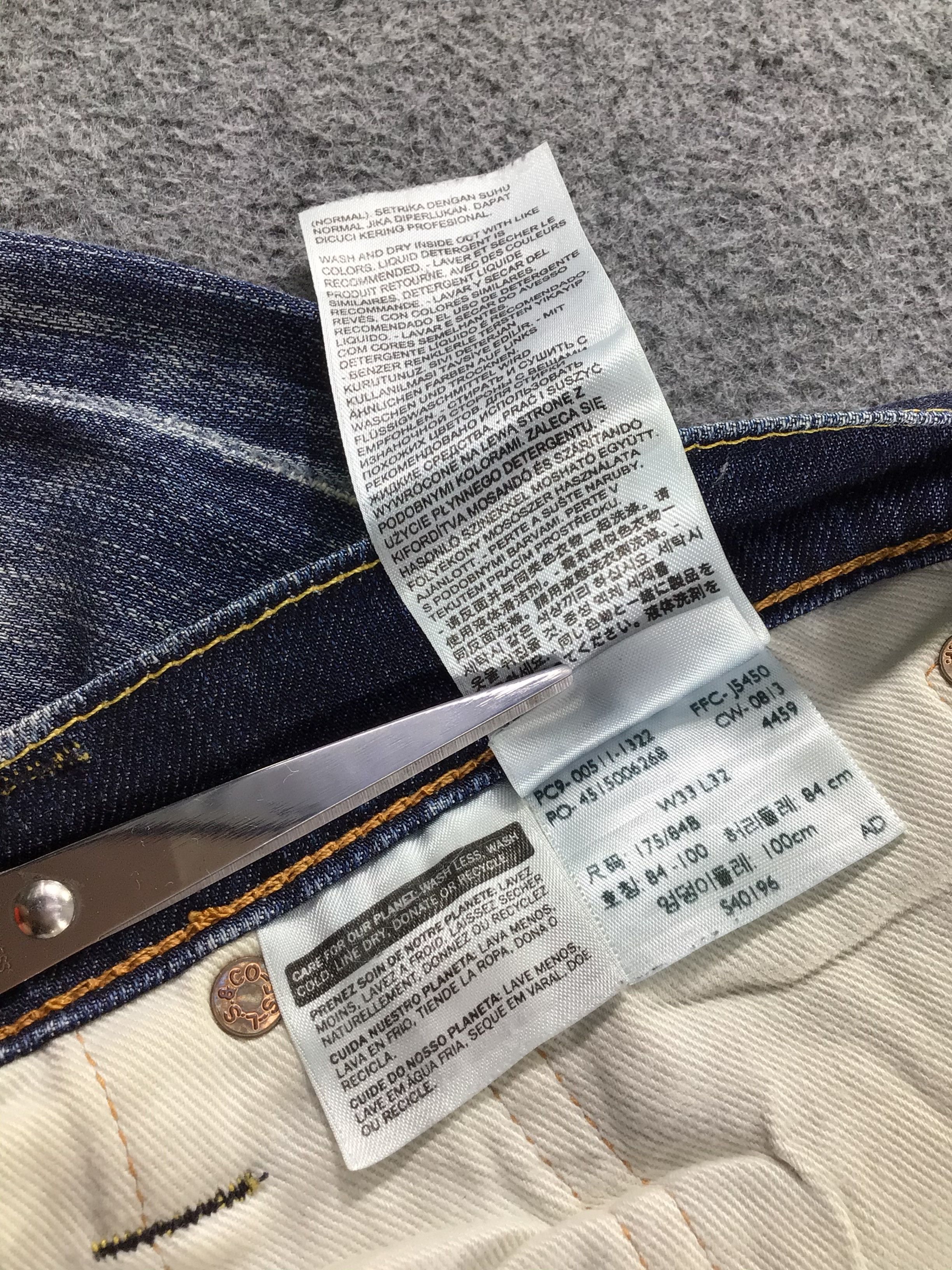 Levi's × Vintage Levis 511 Jeans-JM120 Size US 34 / EU 50 - 11 Thumbnail