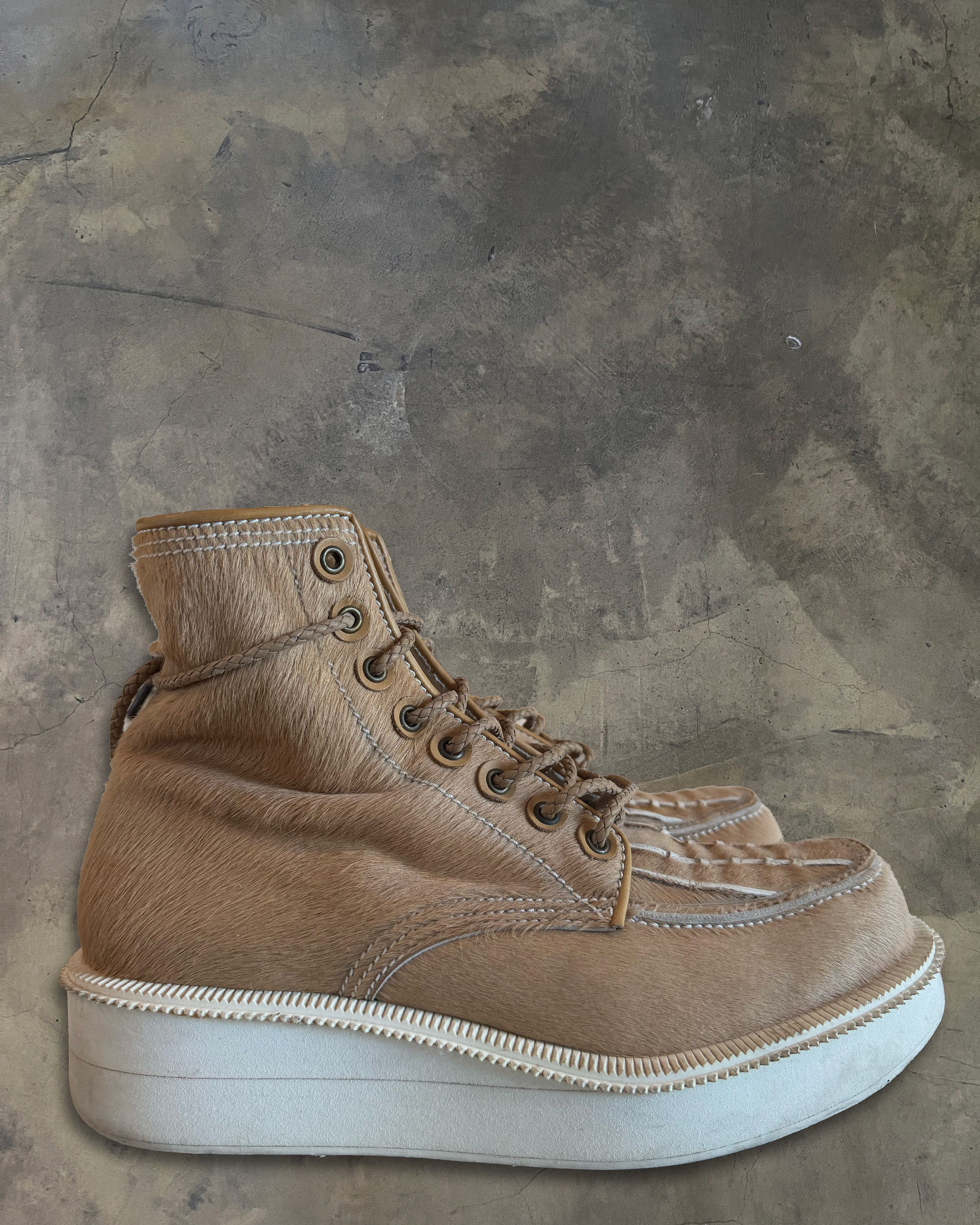 Givenchy GIVENCHY AW2012 DEER FUR HIGHTOPS Size US 10.5 / EU 43-44 - 3 Thumbnail