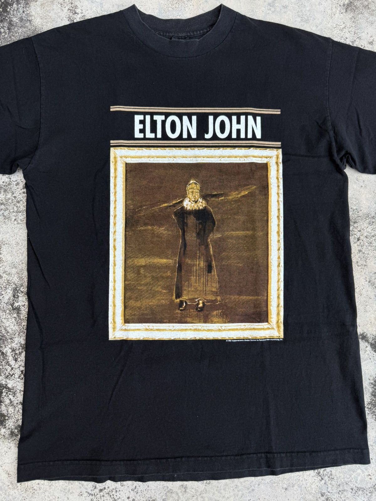 Other Vintage Elton John 1997 Polygram "The big picture" Size US L / EU 52-54 / 3 - 1 Thumbnail