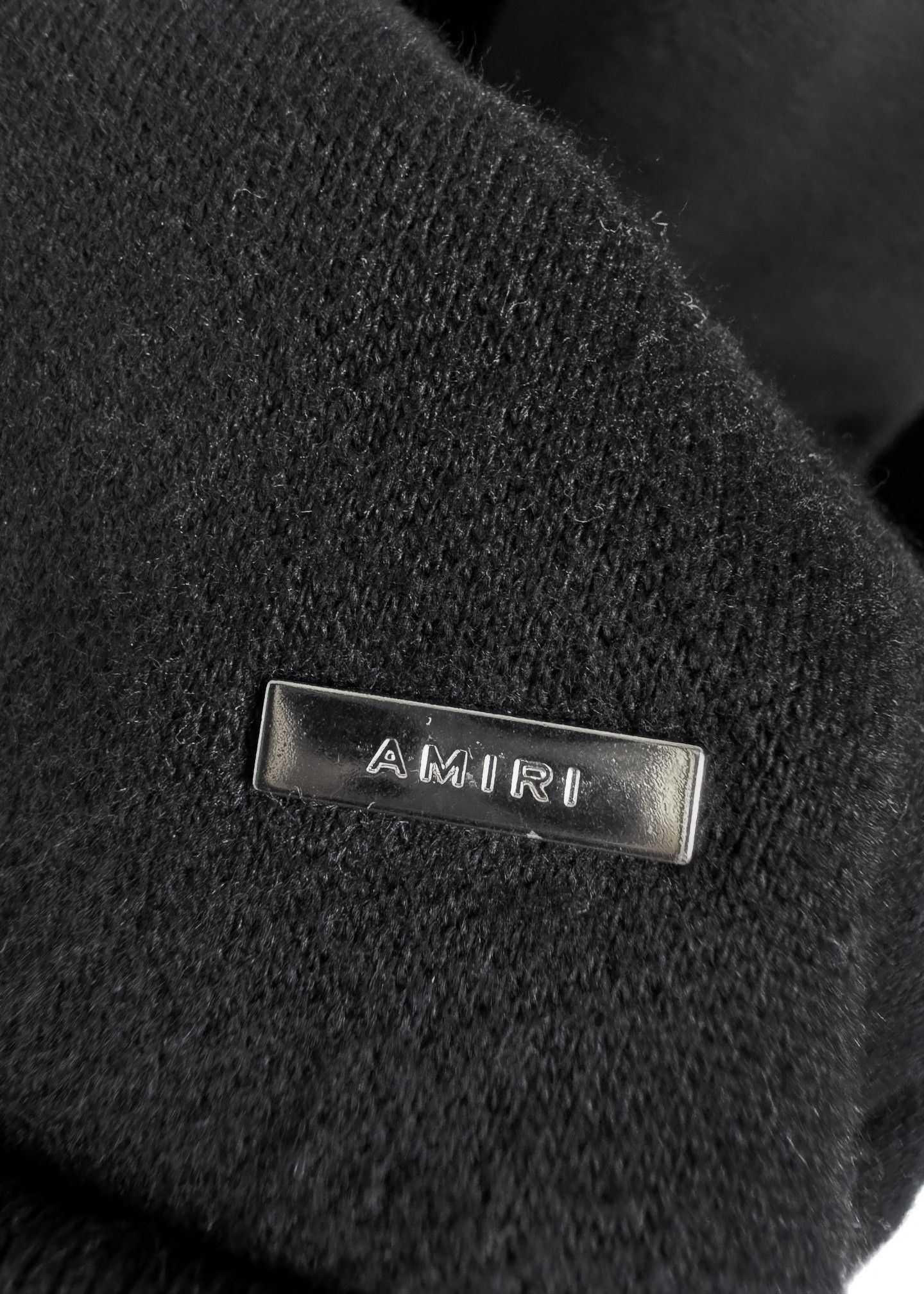 Amiri Amiri Black Small Logo Terrycloth Hoodie Size US M / EU 48-50 / 2 - 5 Thumbnail