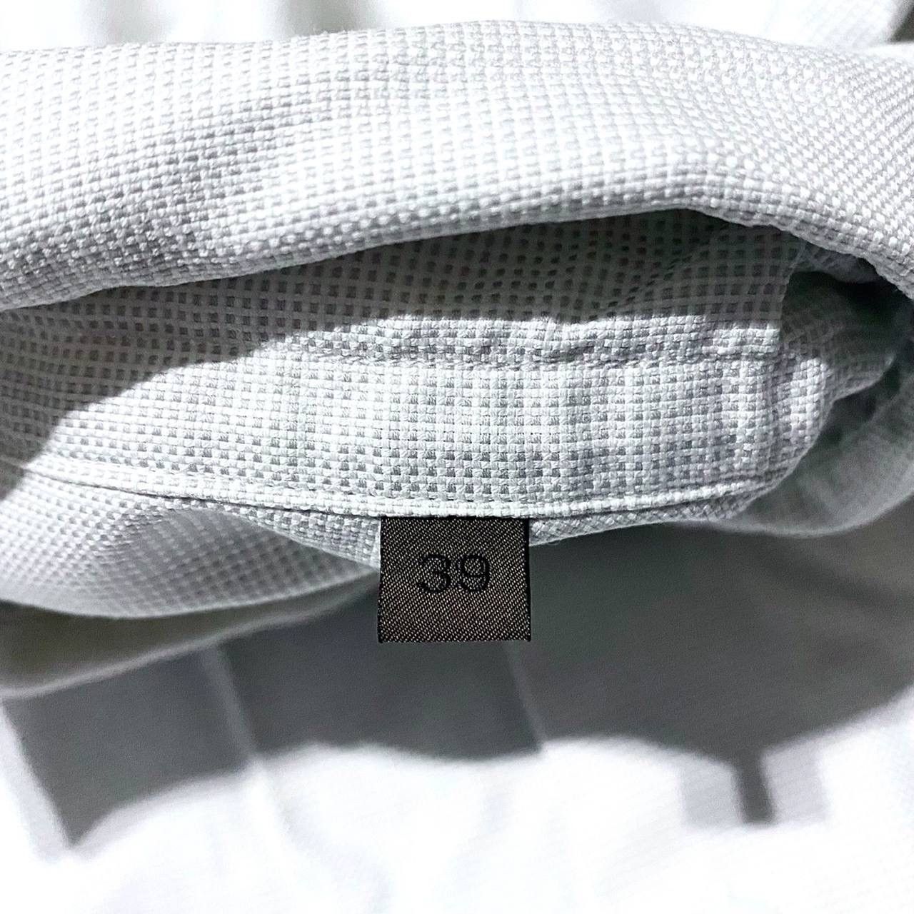 Loewe Loewe White Checkered Plaid Long Sleeve Casual Formal Shirt Size US M / EU 48-50 / 2 - 6 Thumbnail