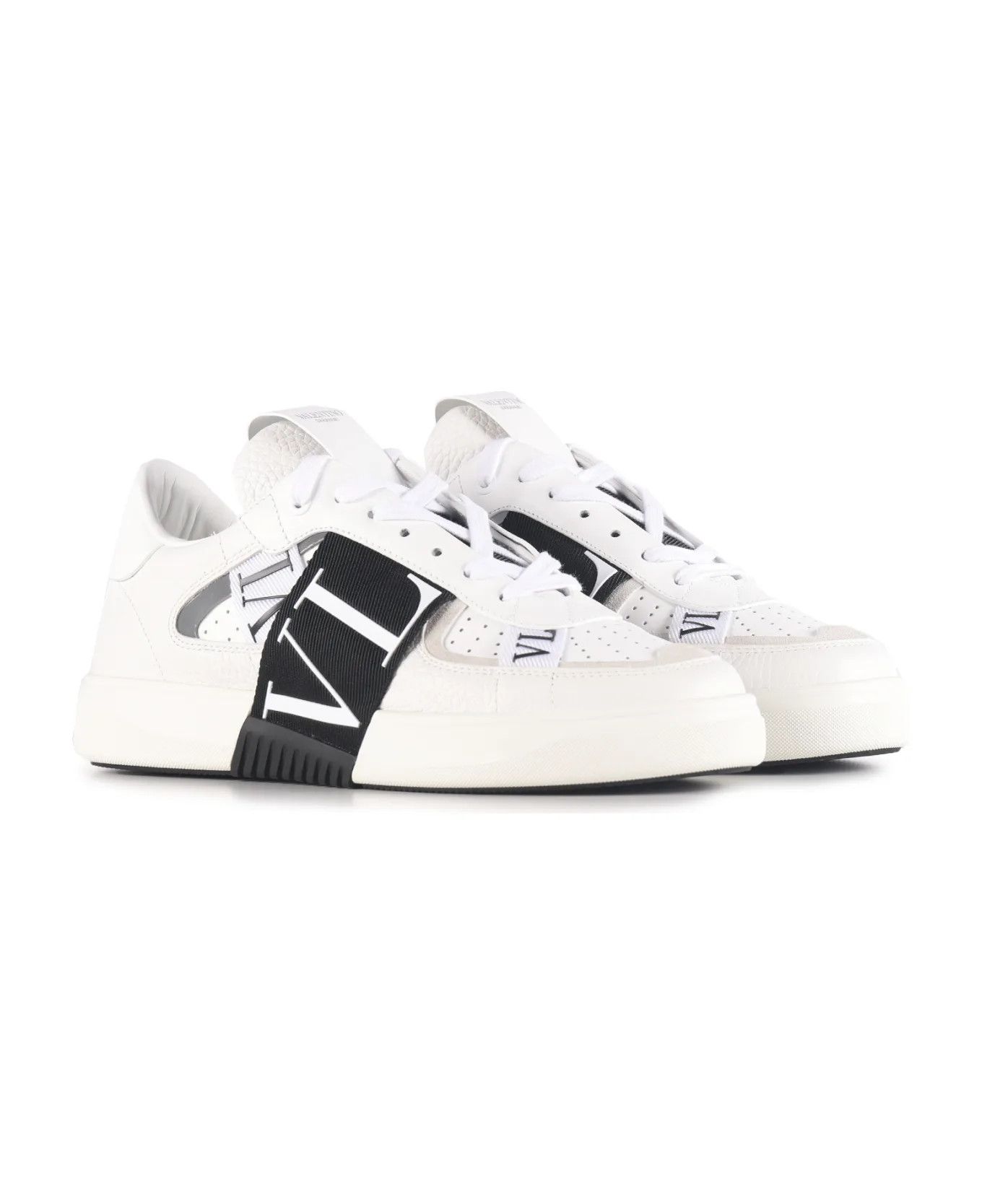 Valentino o1s22i1n0924 Vl7n Low-Top Sneakers in White Size US 10 / IT 40 - 3 Thumbnail