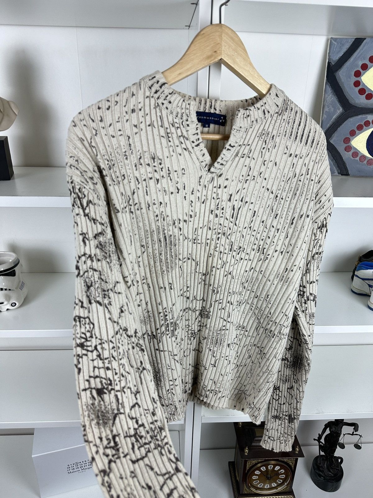 Other Vintage y2k slim structurized opium sweater jumper Size US M / EU 48-50 / 2 - 3 Thumbnail