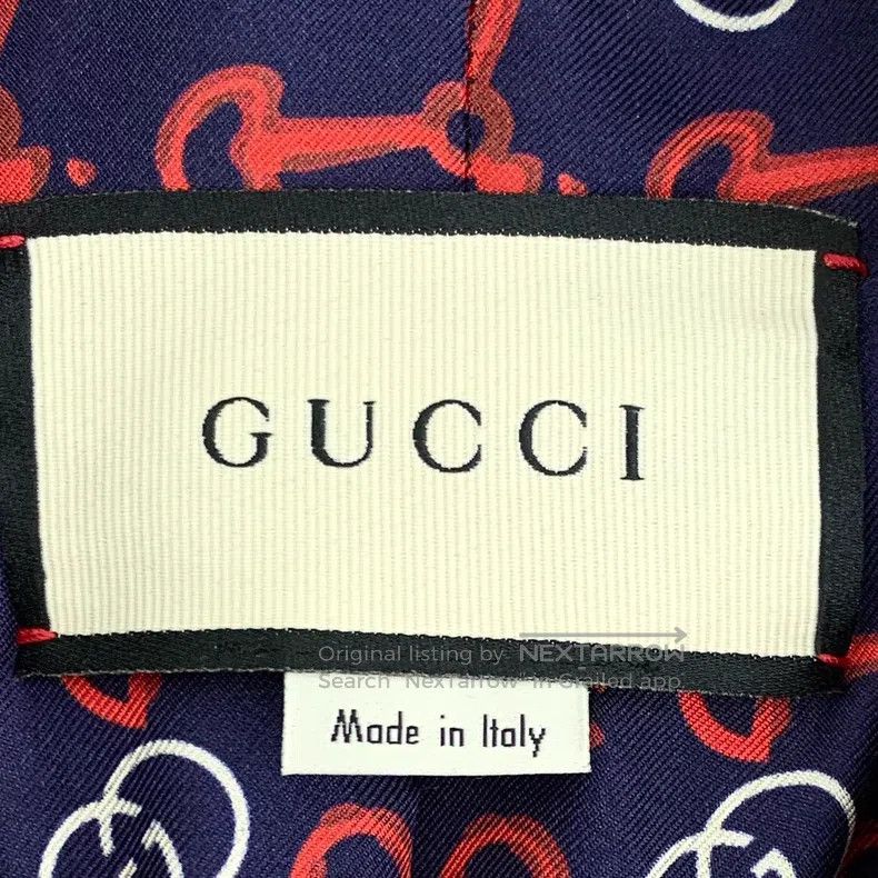 Gucci Gucci Dark blue rolled edge design lapel single-breasted l Size XS / US 0-2 / IT 36-38 - 5 Thumbnail