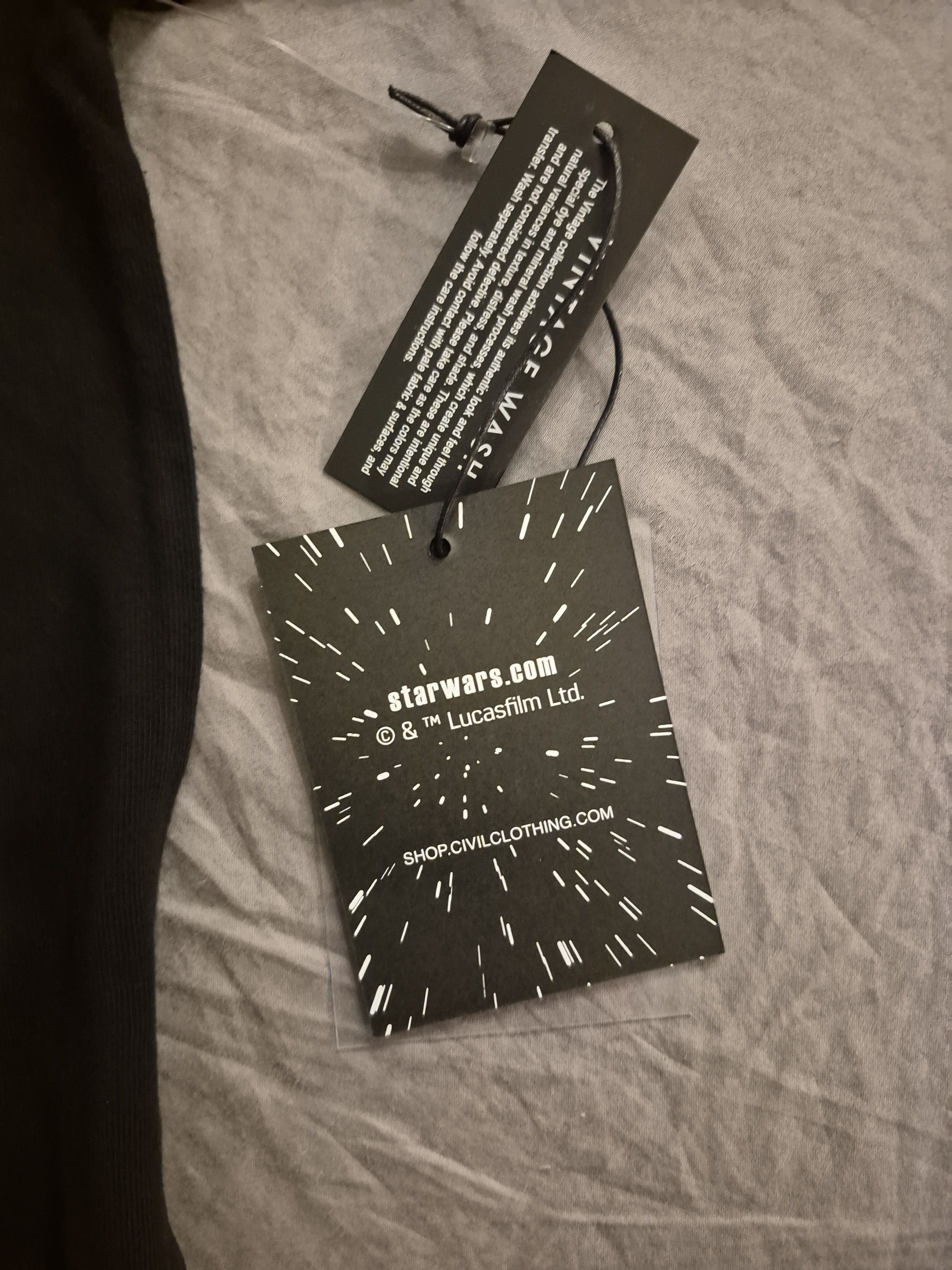 Civil Regime Civil Regime x Star Wars Collab Medium Oversized Tee BNWT Size US M / EU 48-50 / 2 - 4 Thumbnail