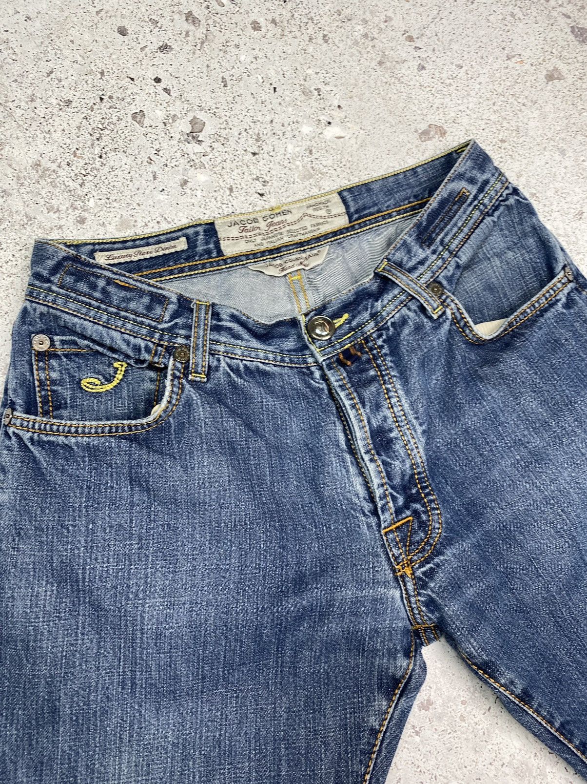 Jacob Cohen Jacob Cohen Handmade Jeans Made in Italy Slim Fit Men 32 Size US 32 / EU 48 - 9 Thumbnail