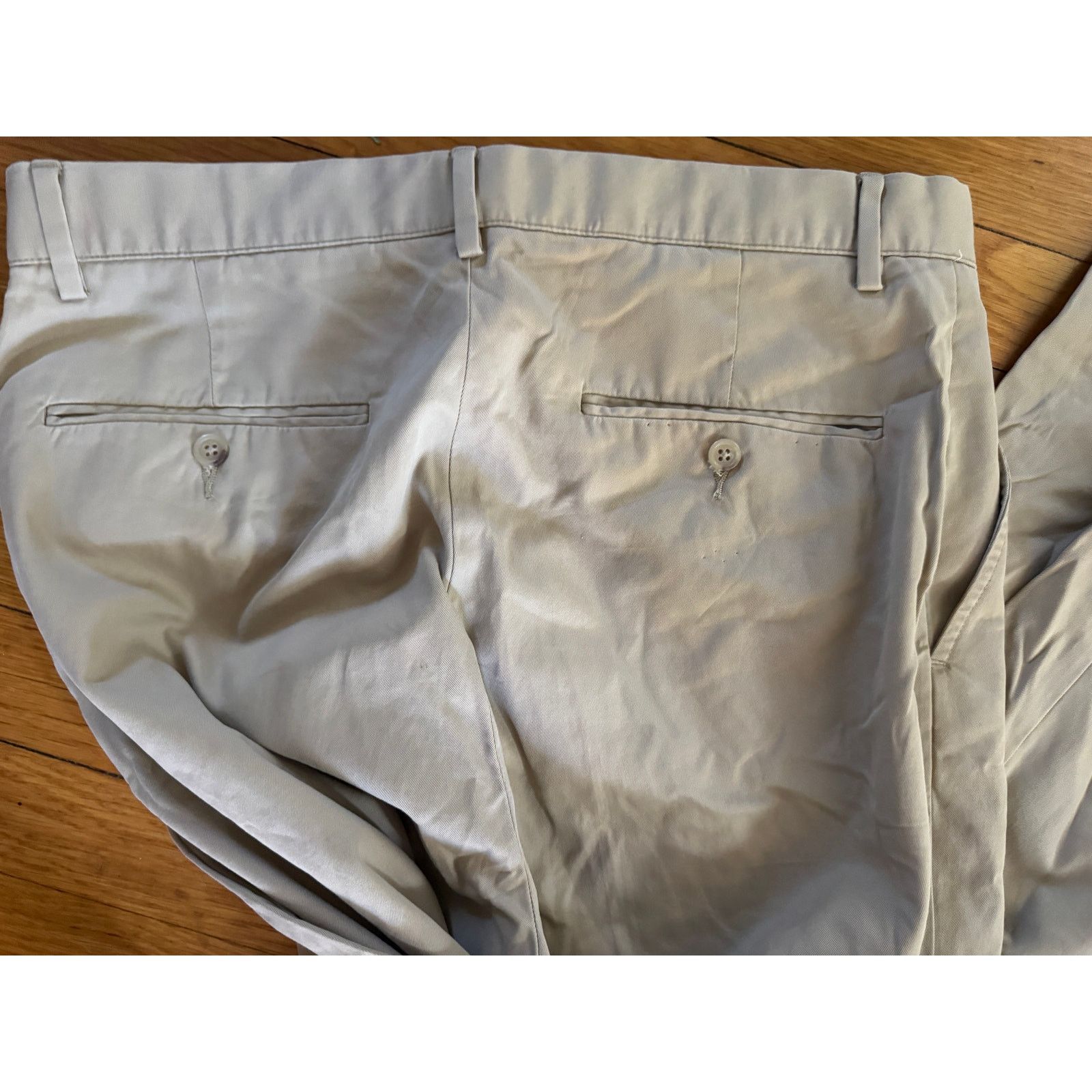 Polo Ralph Lauren Mens 31 x 32 Polo Ralph Lauren Khaki Dress Pants - 1pc Lot Size US 31 - 3 Thumbnail