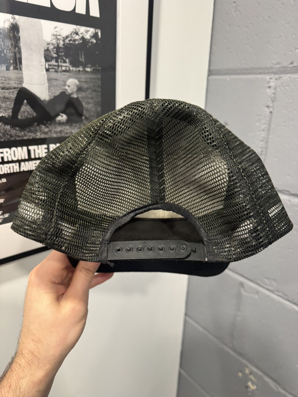 Vintage Vintage CF18 fighter jet trucker SnapBack hat os Size ONE SIZE - 4 Thumbnail