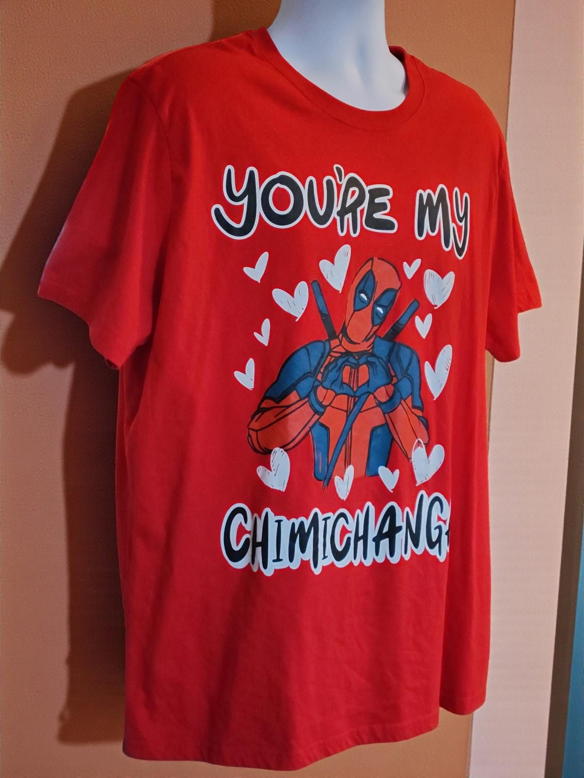 Marvel Comics Marvel Deadpool 'Chimichanga' Graphic Tee Size 2XL Size ONE SIZE - 4 Thumbnail
