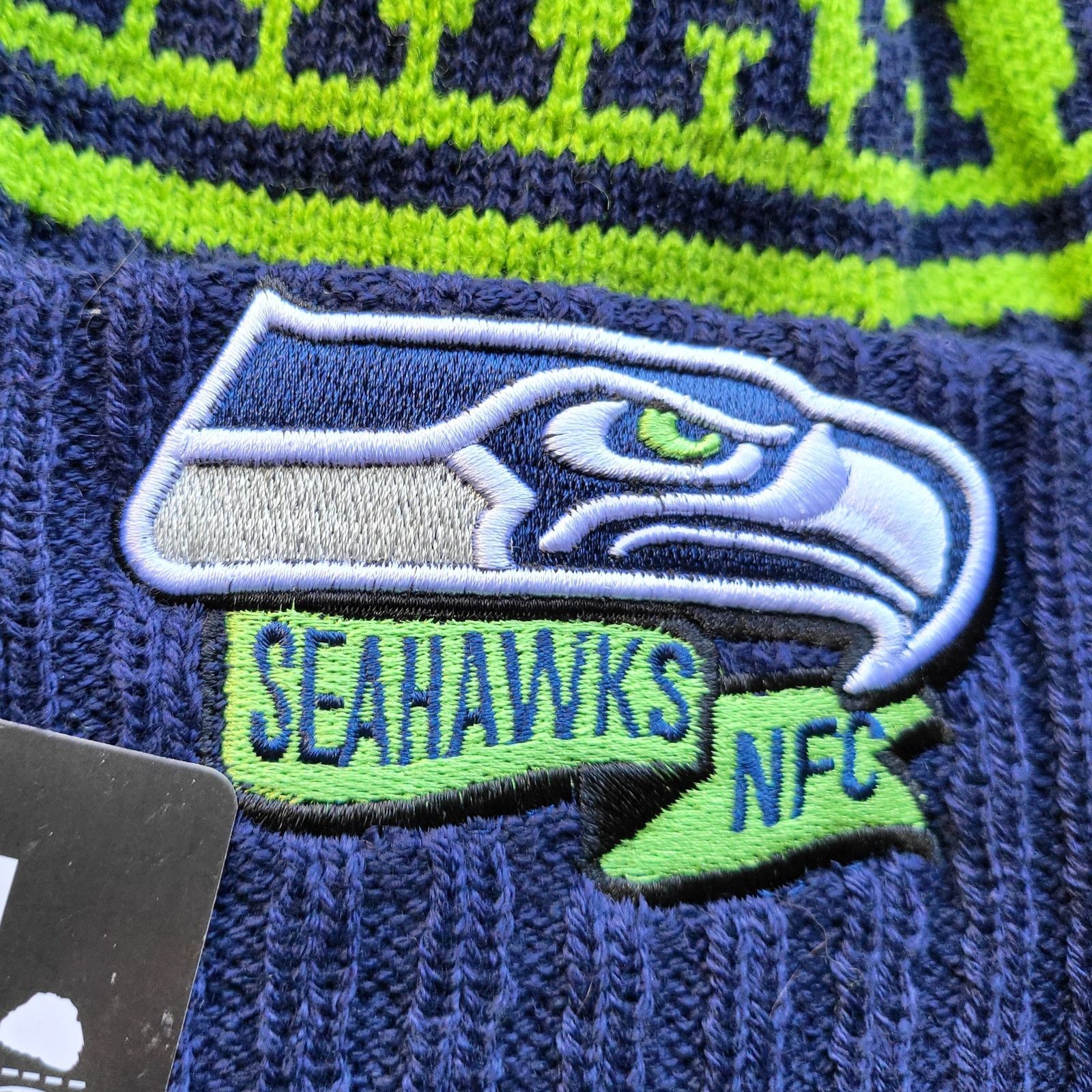 Other NWT Seattle Seahawks Sports Knit Beanie Fleece Lined Unisex Size ONE SIZE - 2 Thumbnail