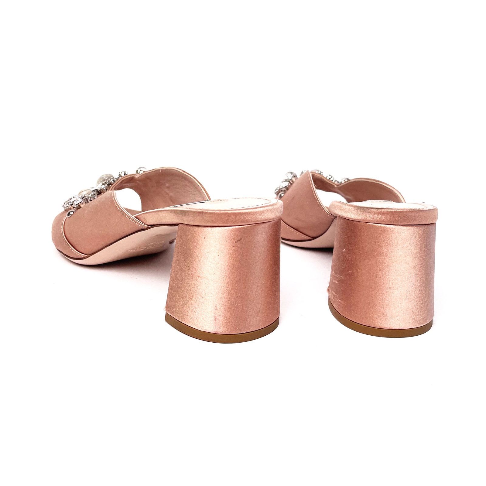 Miu Miu Pink Sparkle Mule Size US 7.5 / IT 37.5 - 6 Thumbnail