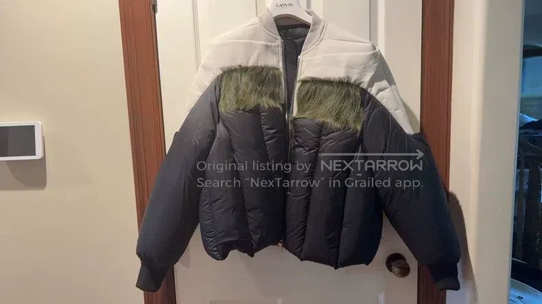 Rick Owens Rick Owens Bat sleeve aviator down jacket Size S / US 4 / IT 40 - 2 Thumbnail