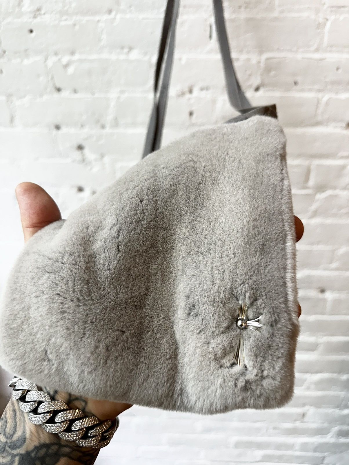 Chrome Hearts × Rick Owens 1/1 CHROME HEARTS x RICK OWENS * MINK * FUR BAG !! Size ONE SIZE - 22 Thumbnail