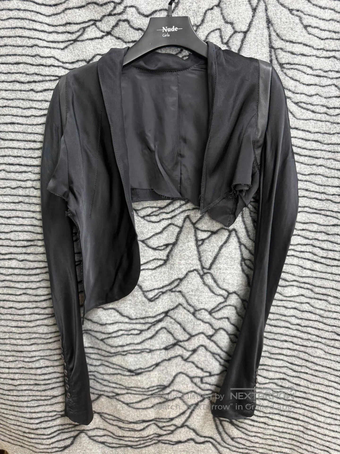 Other Asymmetric Deconstructed Silk Jacket. Size US M / EU 48-50 / 2 - 1 Thumbnail