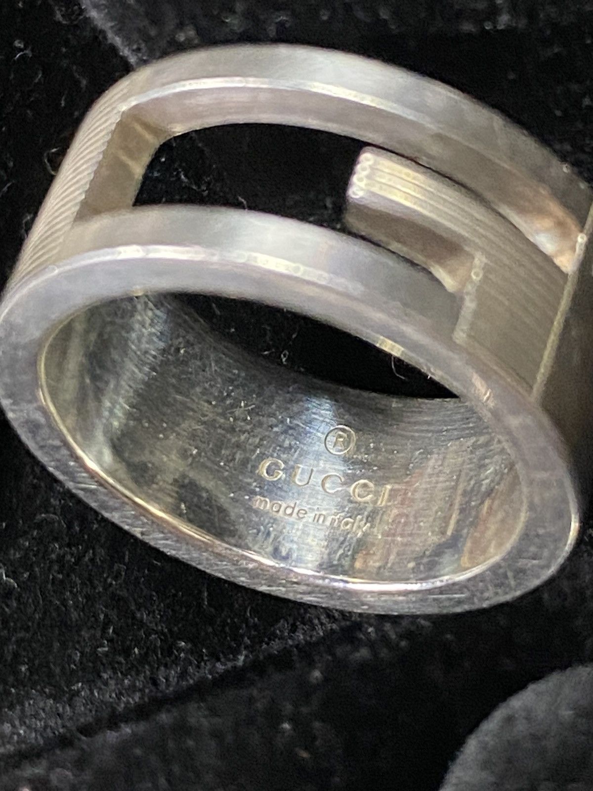Gucci Gucci G Logo Silver Ring Sterling 925 Size 4.5 Us Size ONE SIZE - 3 Thumbnail