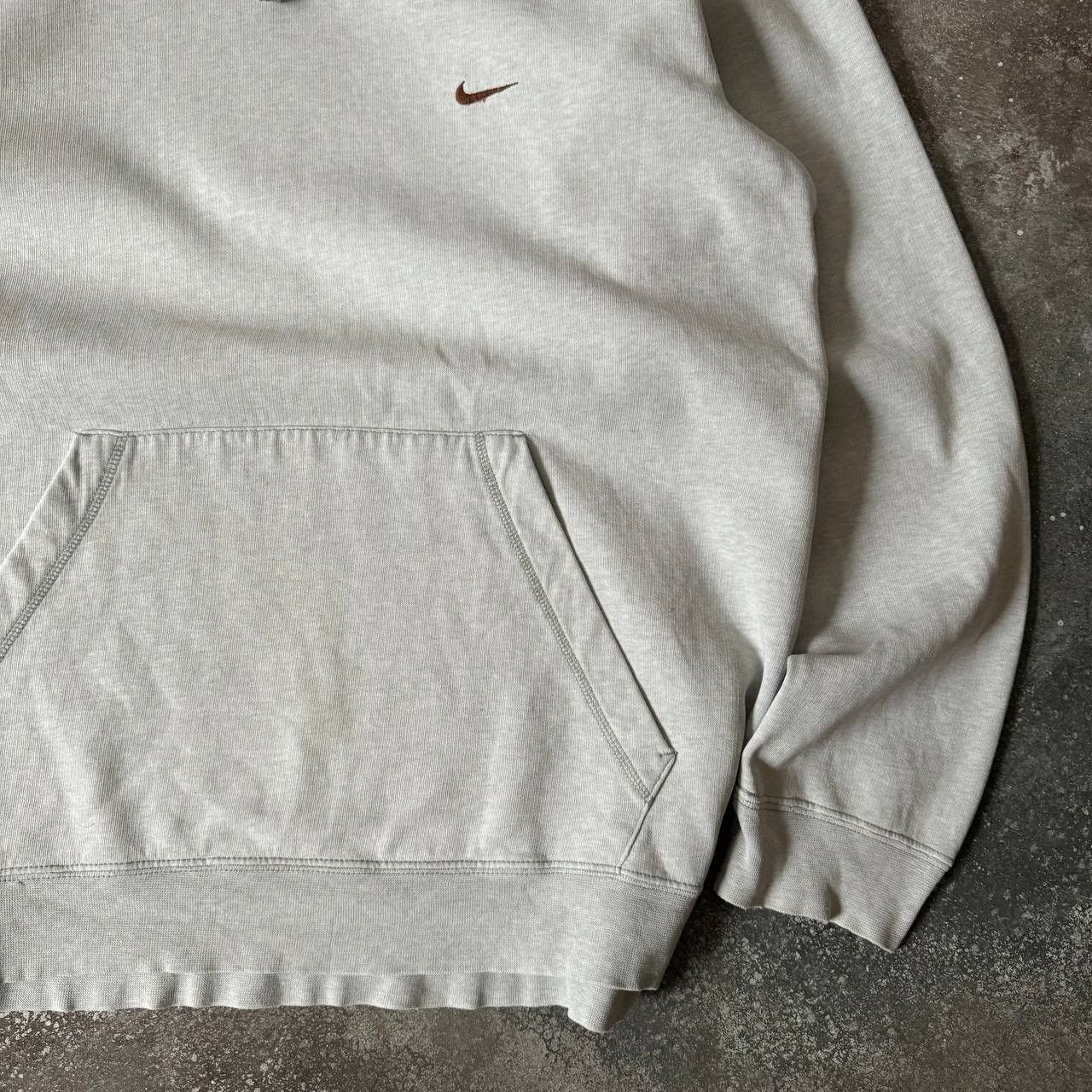 Nike × Vintage Y2K NIKE VINTAGE SWOOSH LOGO GORPCORE BASIC HOODIE Size US L / EU 52-54 / 3 - 4 Thumbnail