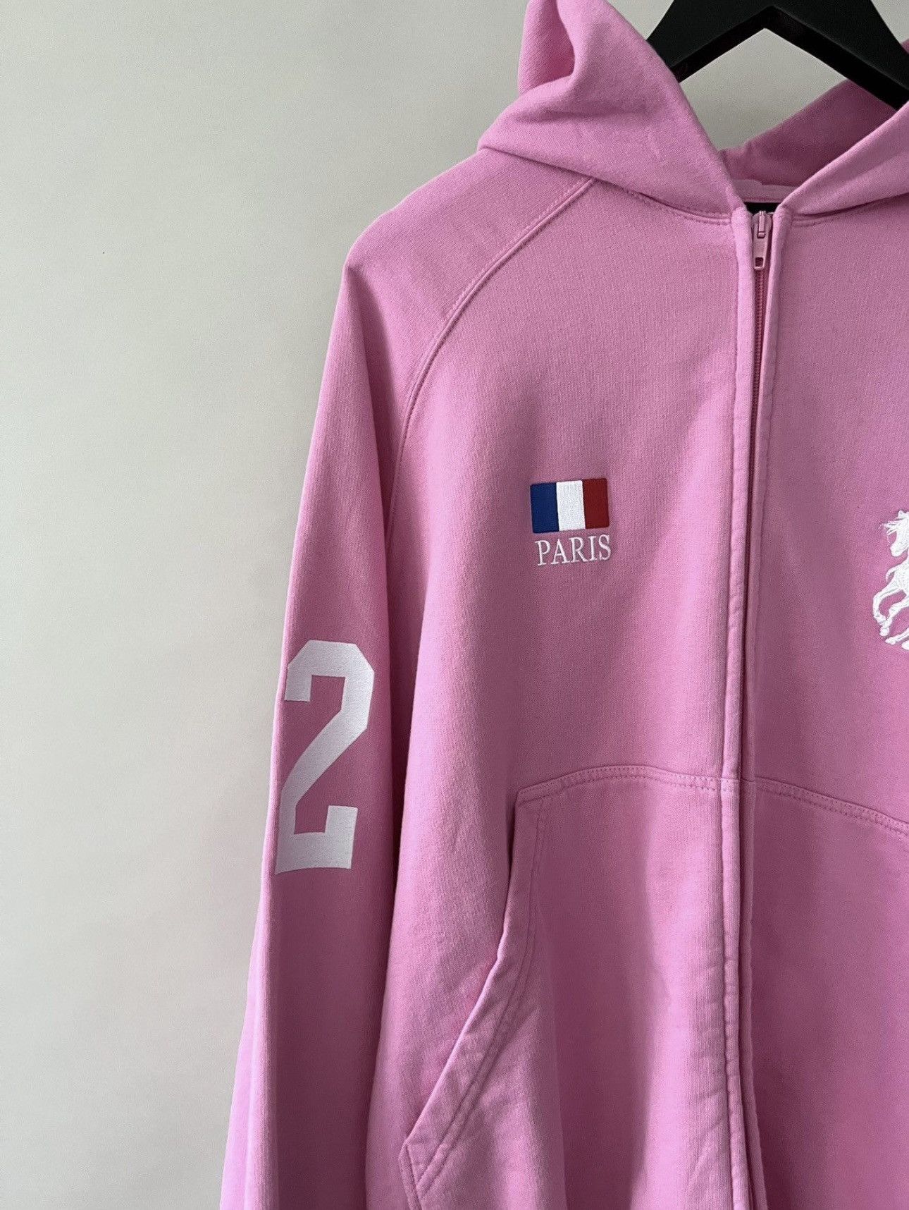 Balenciaga Balenciaga Pink Polo Hoodie Size US XXL / EU 58 / 5 - 1 Thumbnail