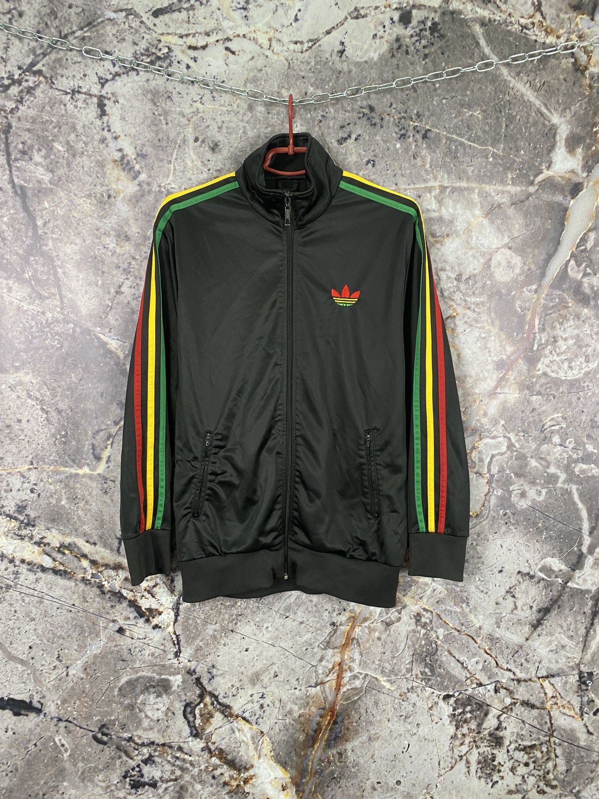 Adidas Adidas Chile 62 Bob Marley Rasta Jamaica Rare Track Jacket