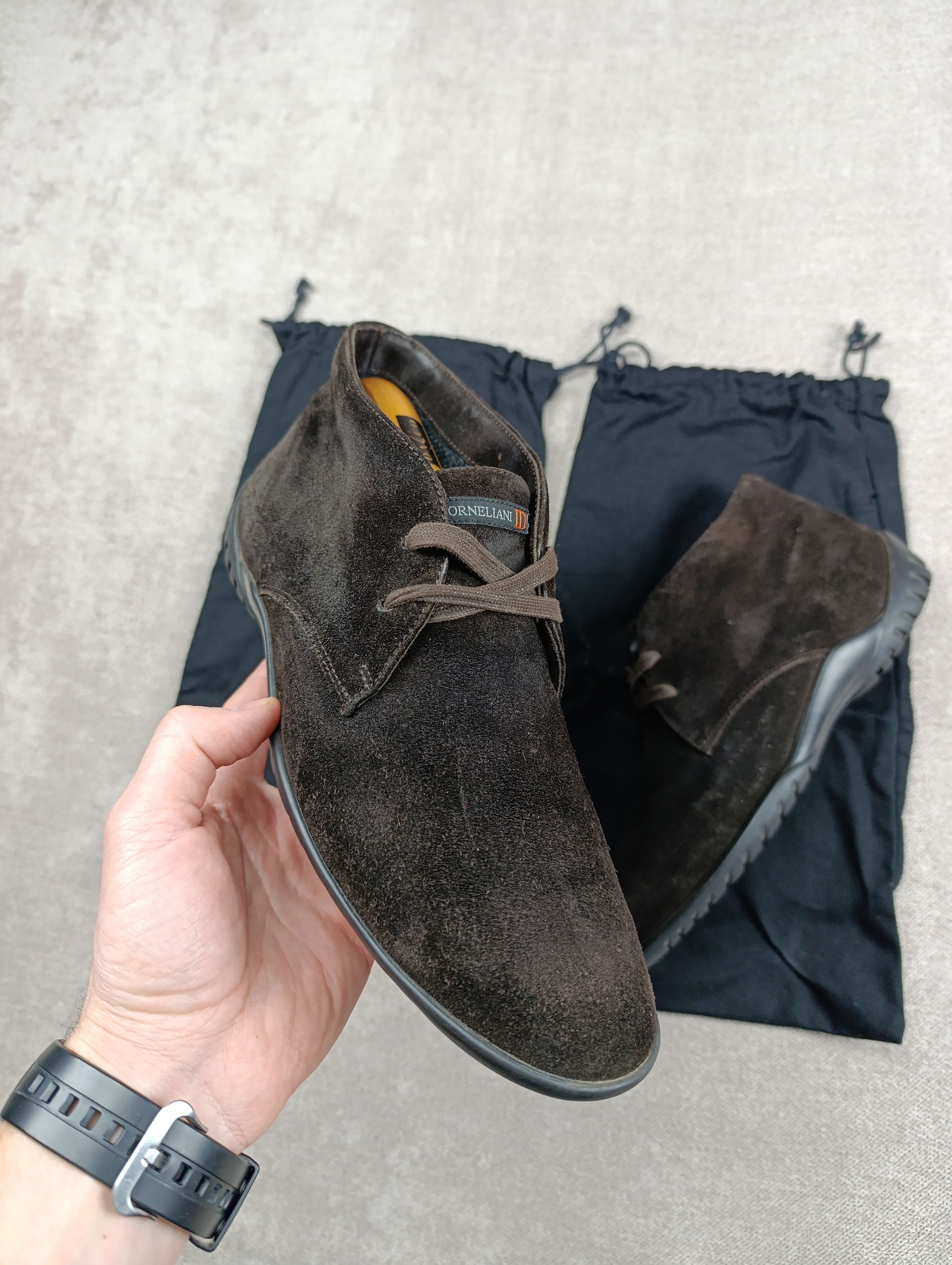 Corneliani CORNELIANI ID MENS SUDE CASUAL SHOES Size US 7.5 / EU 40-41 - 1 Thumbnail