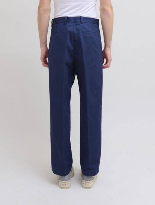 Marni o1w1db11025 Pants in Nevy Blue Size US 36 / EU 52 - 2 Thumbnail