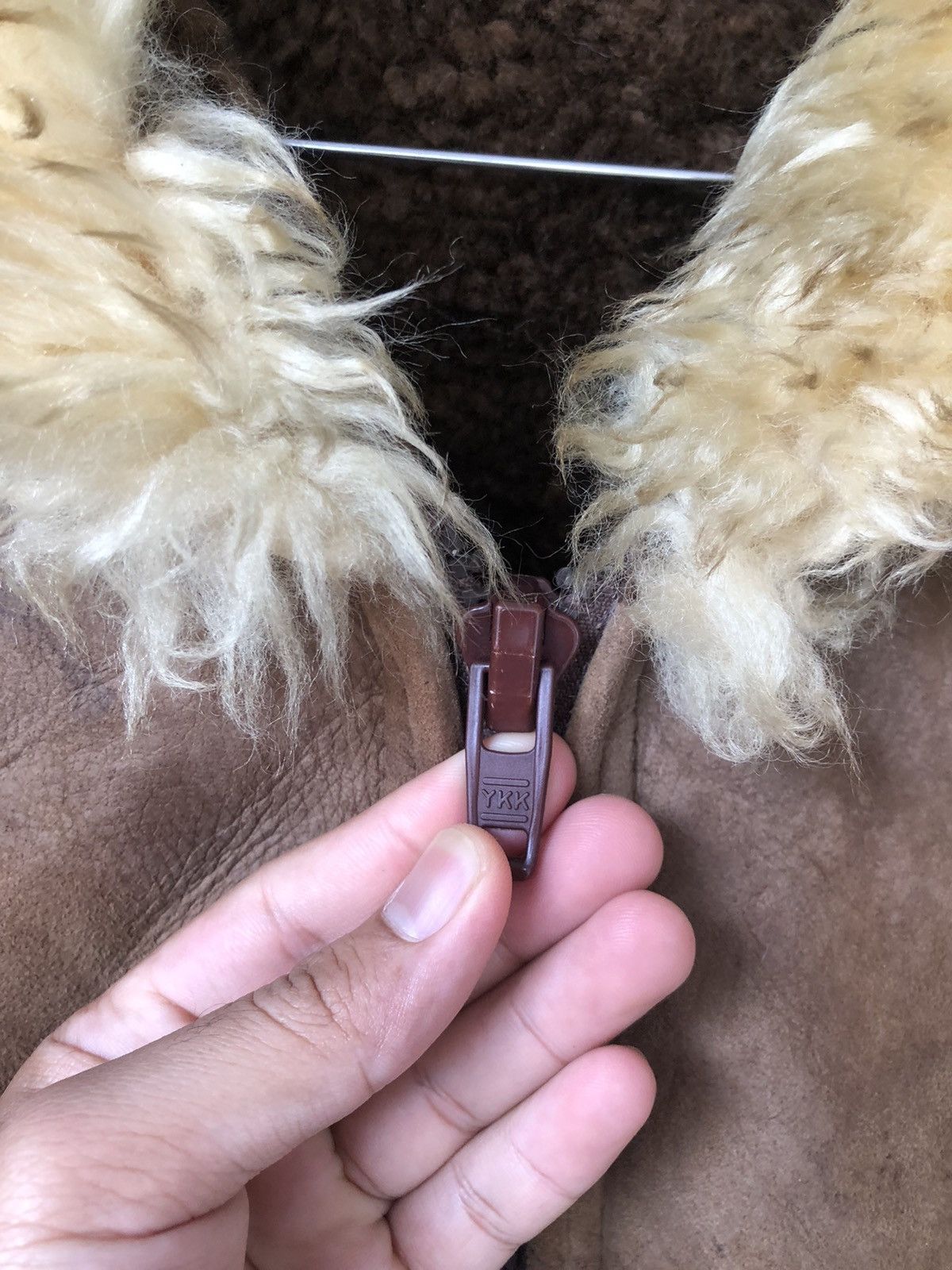 Leather Vintage Homestead Hand Made B3 Shearling Leather Jacket Size XL / US 12-14 / IT 48-50 - 7 Thumbnail