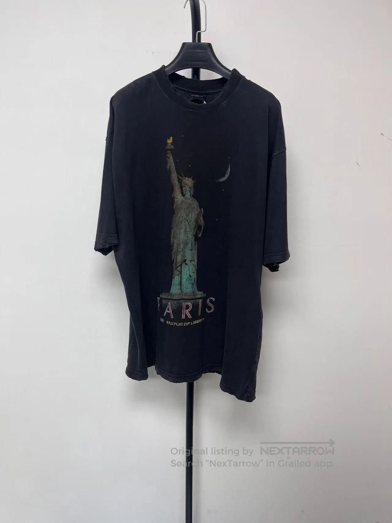 Balenciaga Balenciaga Graphic Logo Print Crewneck T-Shirt. Size US M / EU 48-50 / 2 - 1 Thumbnail