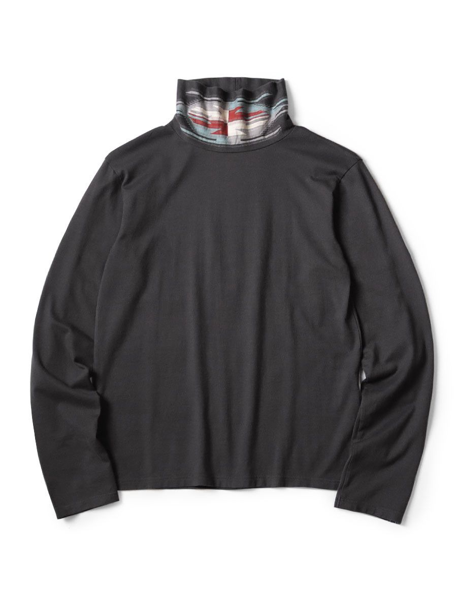 Kapital kapital Ortega High-Neck Long-Sleeved T-Shirt Neck Ortega Size US M / EU 48-50 / 2 - 2 Thumbnail