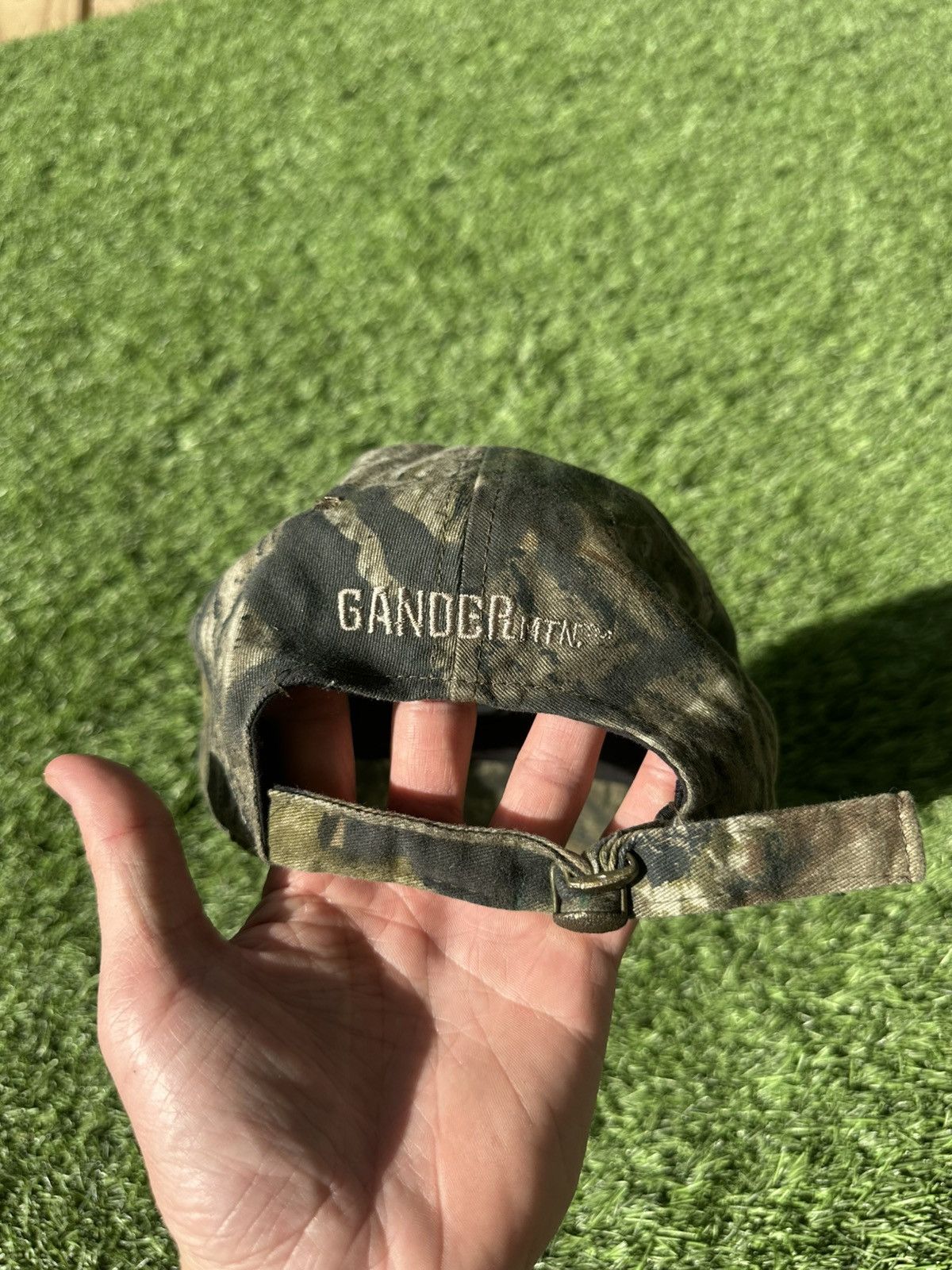 Other VTG Gander Mountain Camo Hat/Cap Adjustable Strapback Size ONE SIZE - 4 Thumbnail